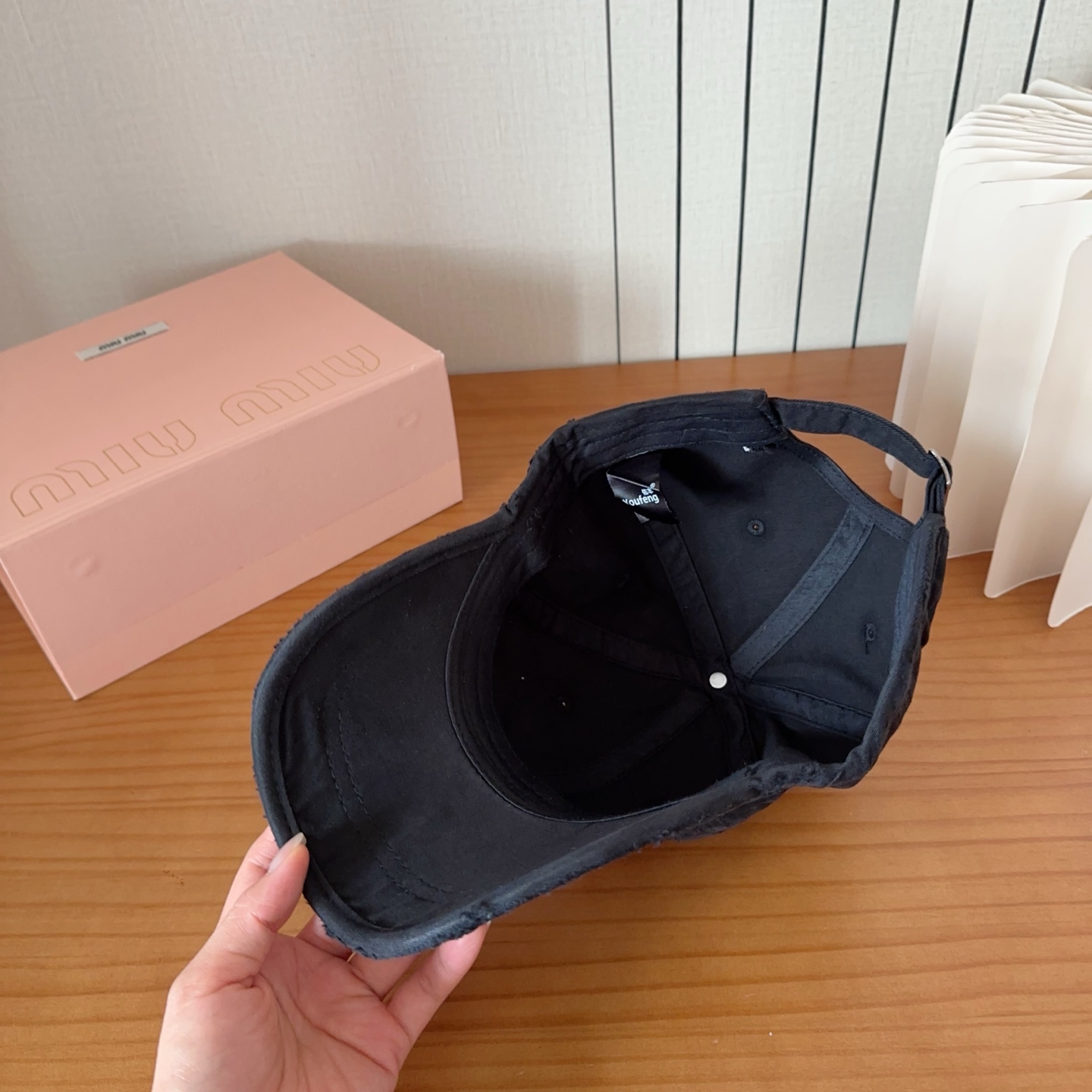 miumiu 缪缪新品棒球帽 原单正品开模订制，原版做工细致质量超赞！