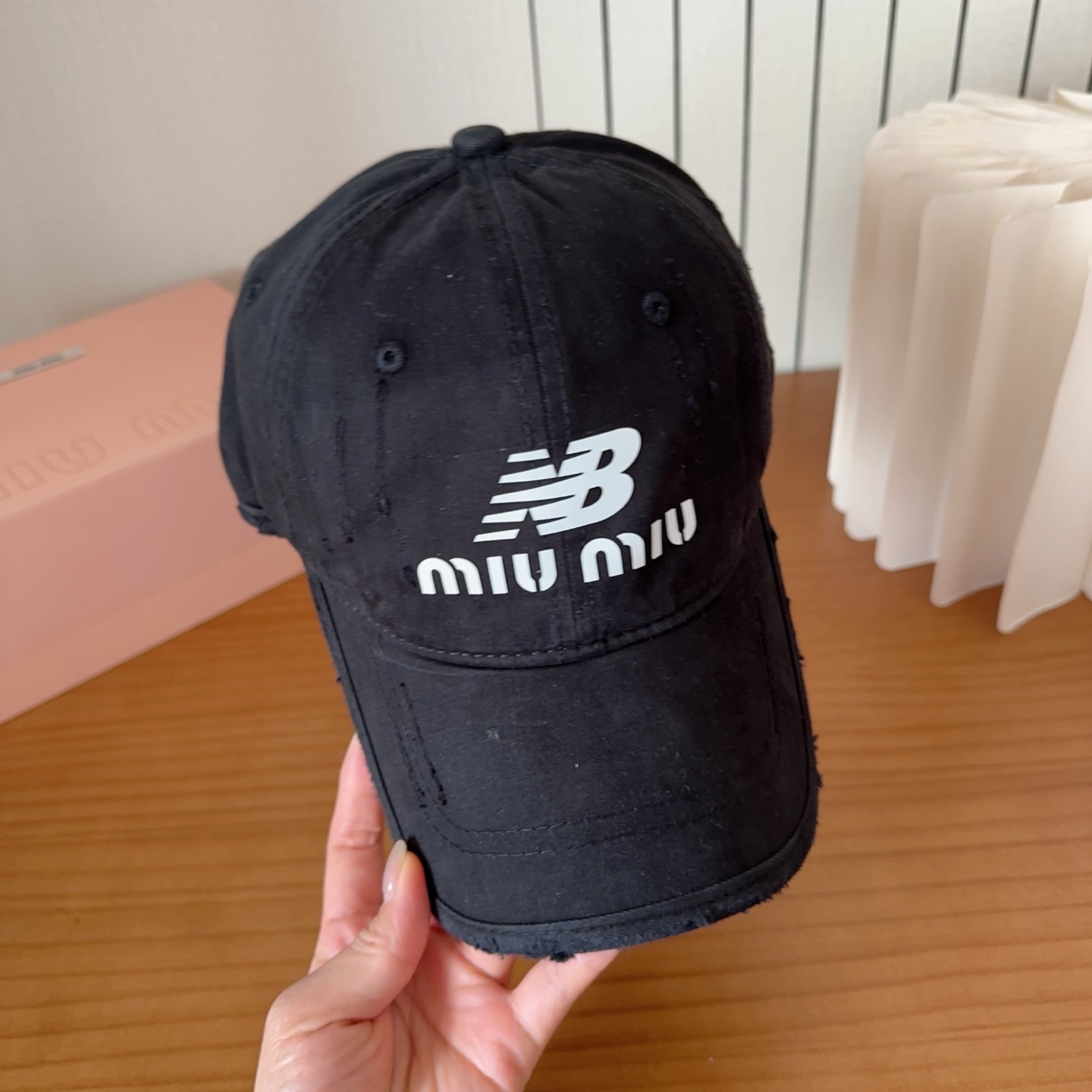 miumiu 缪缪新品棒球帽 原单正品开模订制，原版做工细致质量超赞！