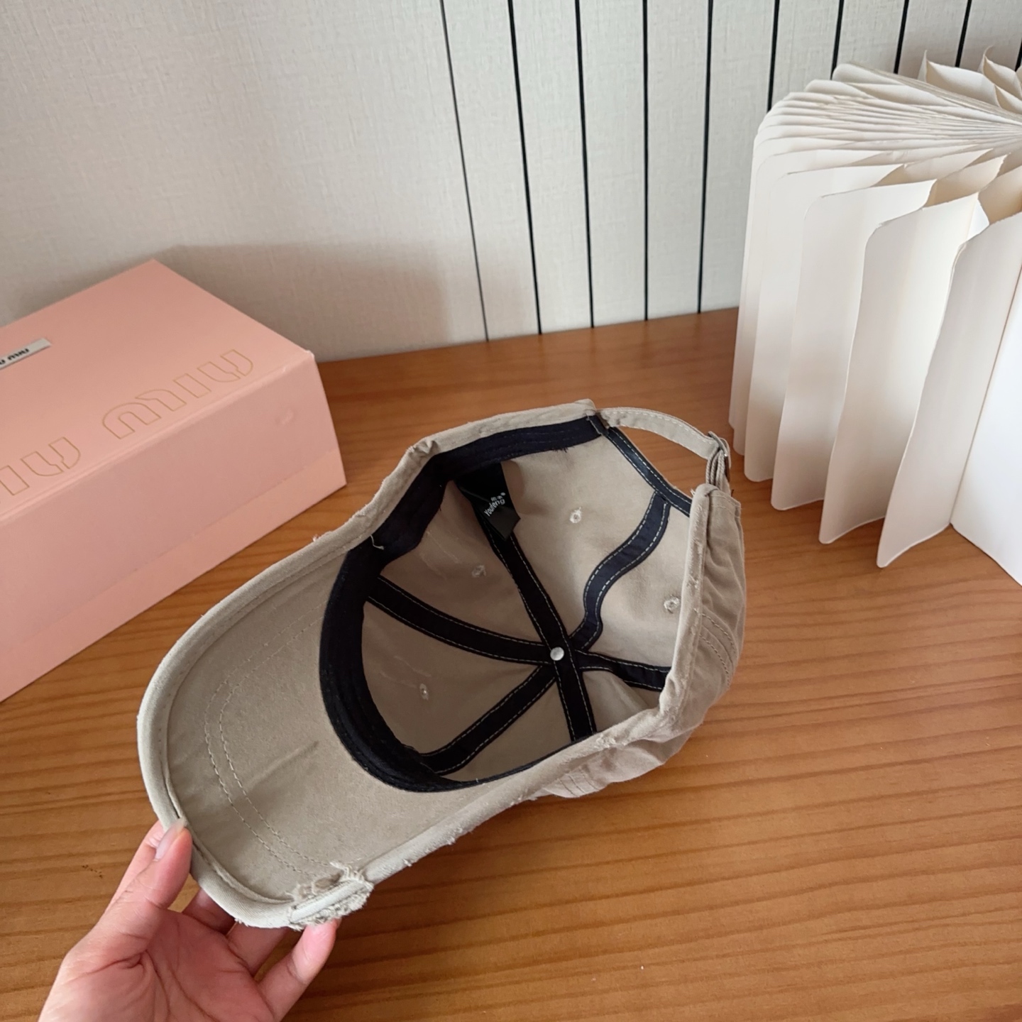miumiu 缪缪新品棒球帽 原单正品开模订制，原版做工细致质量超赞！