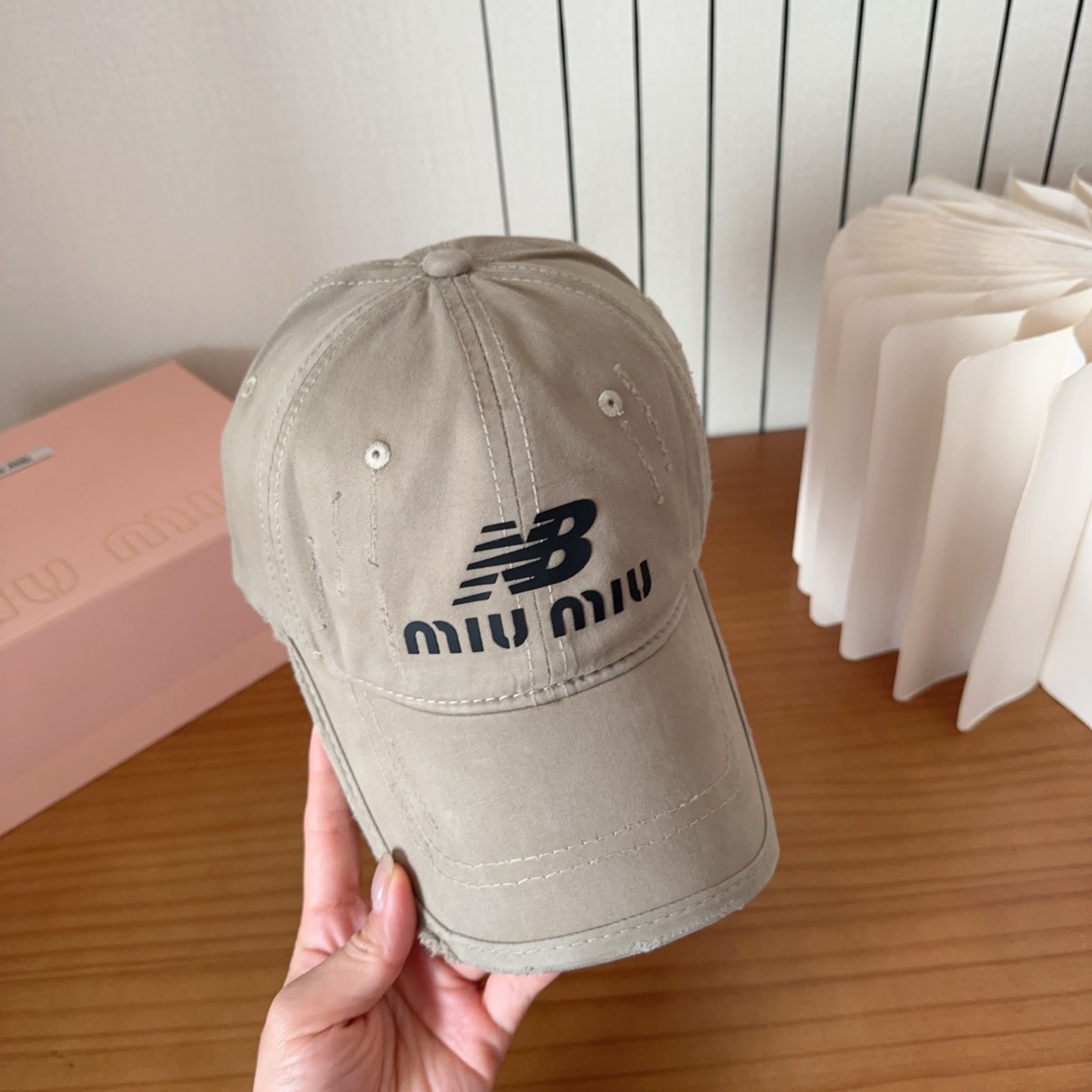 miumiu 缪缪新品棒球帽 原单正品开模订制，原版做工细致质量超赞！