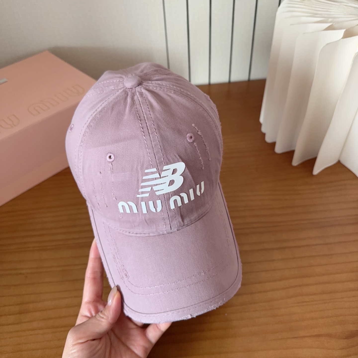 miumiu 缪缪新品棒球帽 原单正品开模订制，原版做工细致质量超赞！