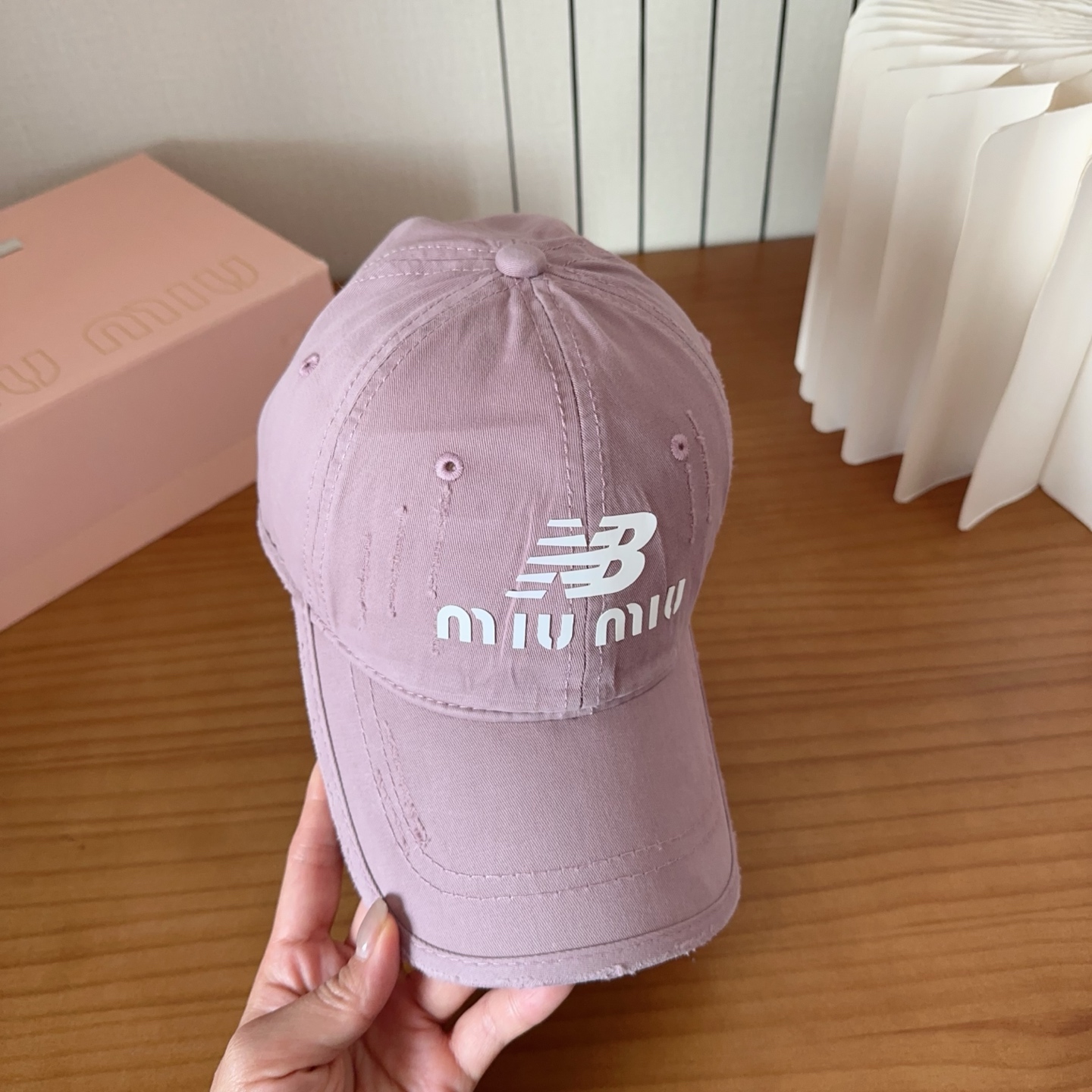 miumiu 缪缪新品棒球帽 原单正品开模订制，原版做工细致质量超赞！