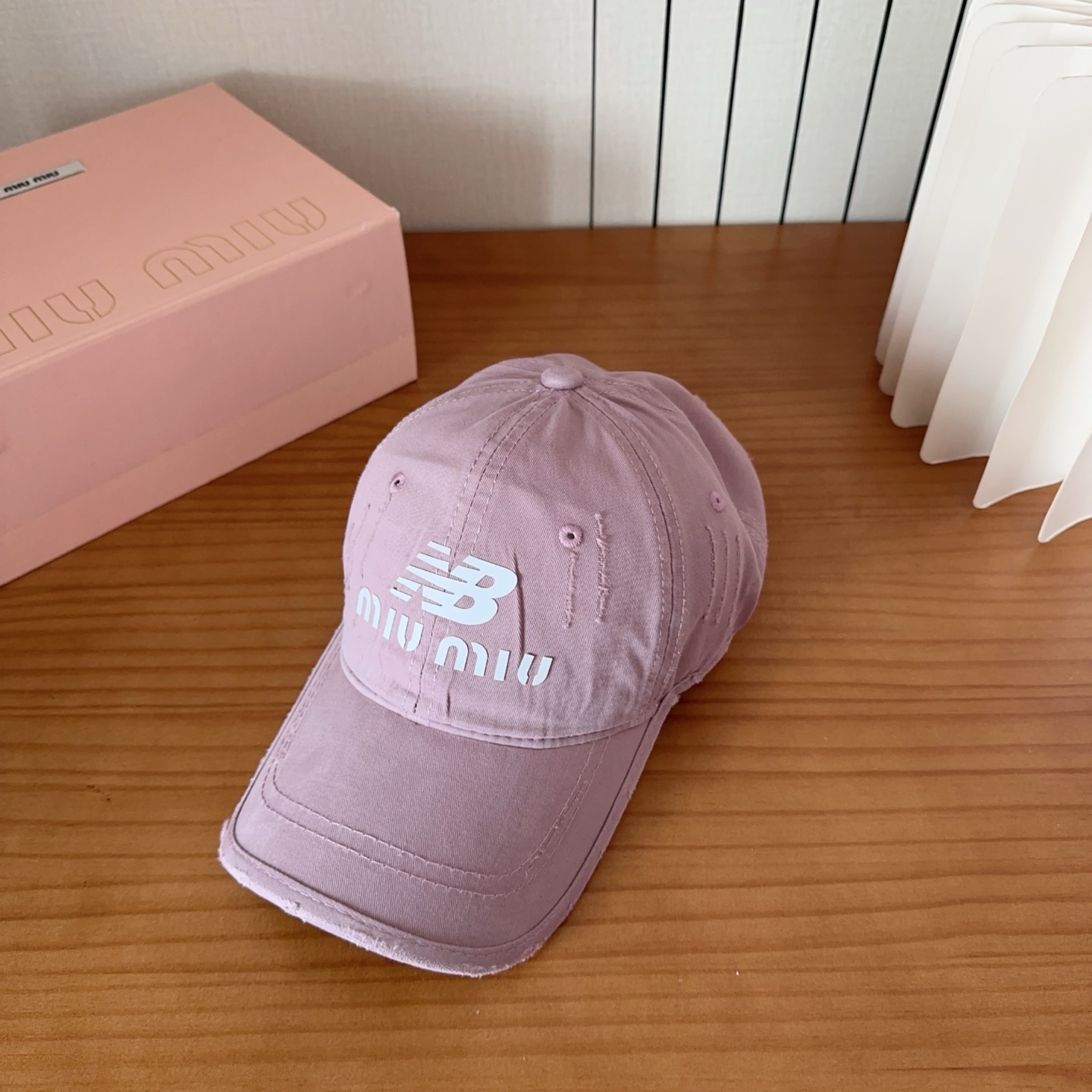 miumiu 缪缪新品棒球帽 原单正品开模订制，原版做工细致质量超赞！