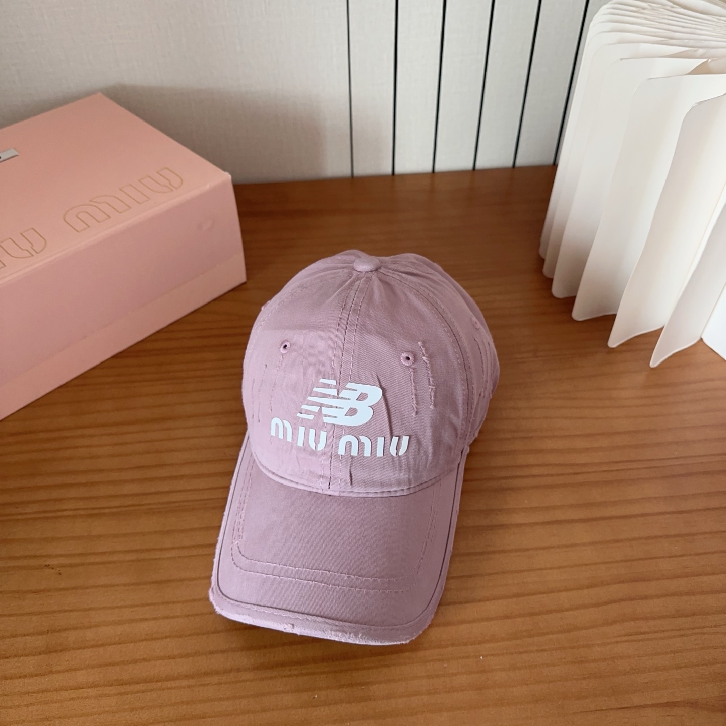 miumiu 缪缪新品棒球帽 原单正品开模订制，原版做工细致质量超赞！