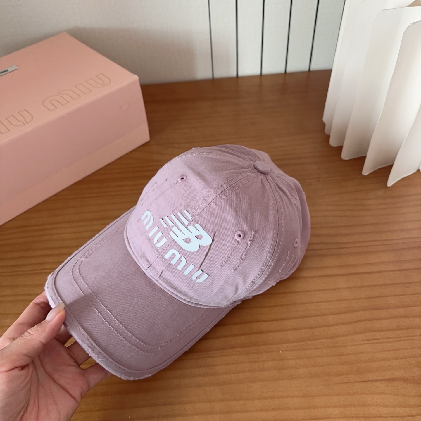 miumiu 缪缪新品棒球帽 原单正品开模订制，原版做工细致质量超赞！
