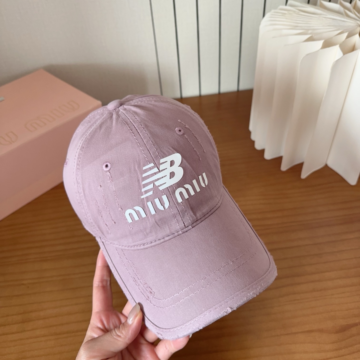 miumiu 缪缪新品棒球帽 原单正品开模订制，原版做工细致质量超赞！