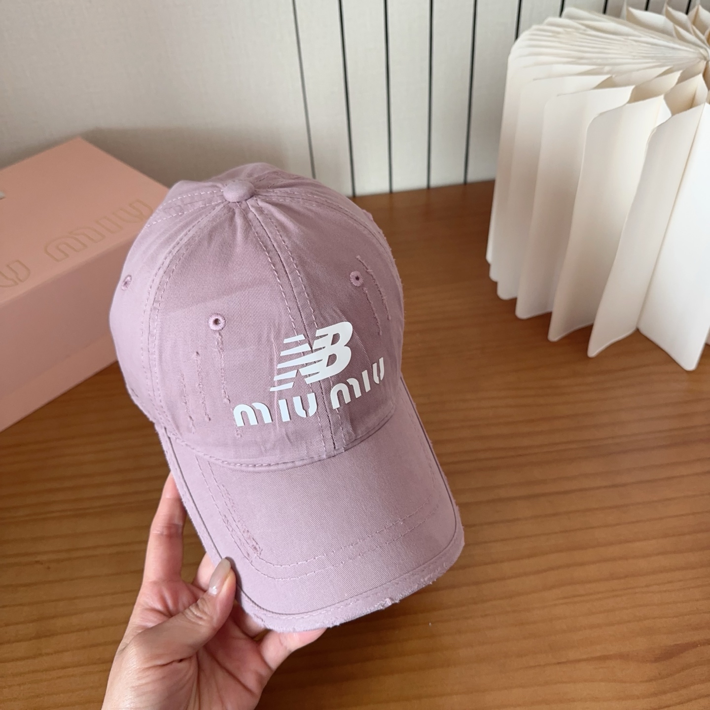 miumiu 缪缪新品棒球帽 原单正品开模订制，原版做工细致质量超赞！