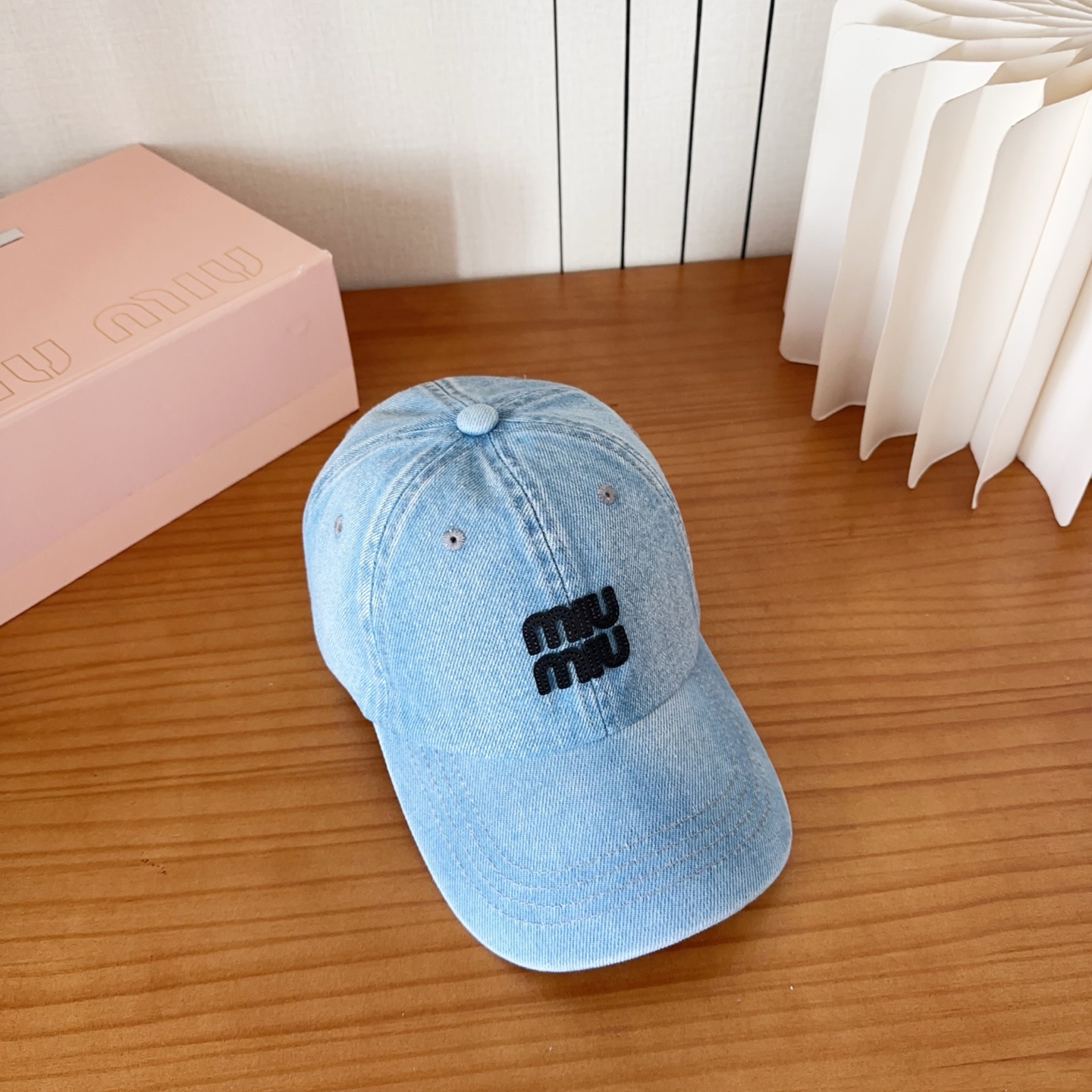 谬谬miumiu 原单 新款棒球帽，正品开模订制，原版做工细致质量超赞！