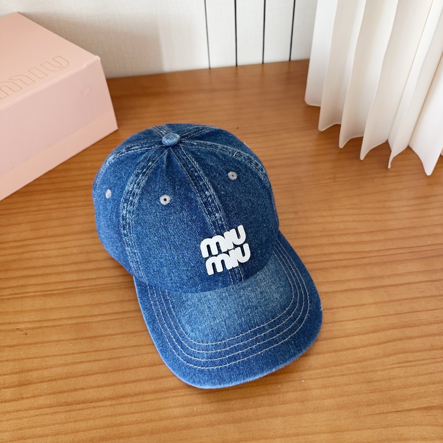 谬谬miumiu 原单 新款棒球帽，正品开模订制，原版做工细致质量超赞！