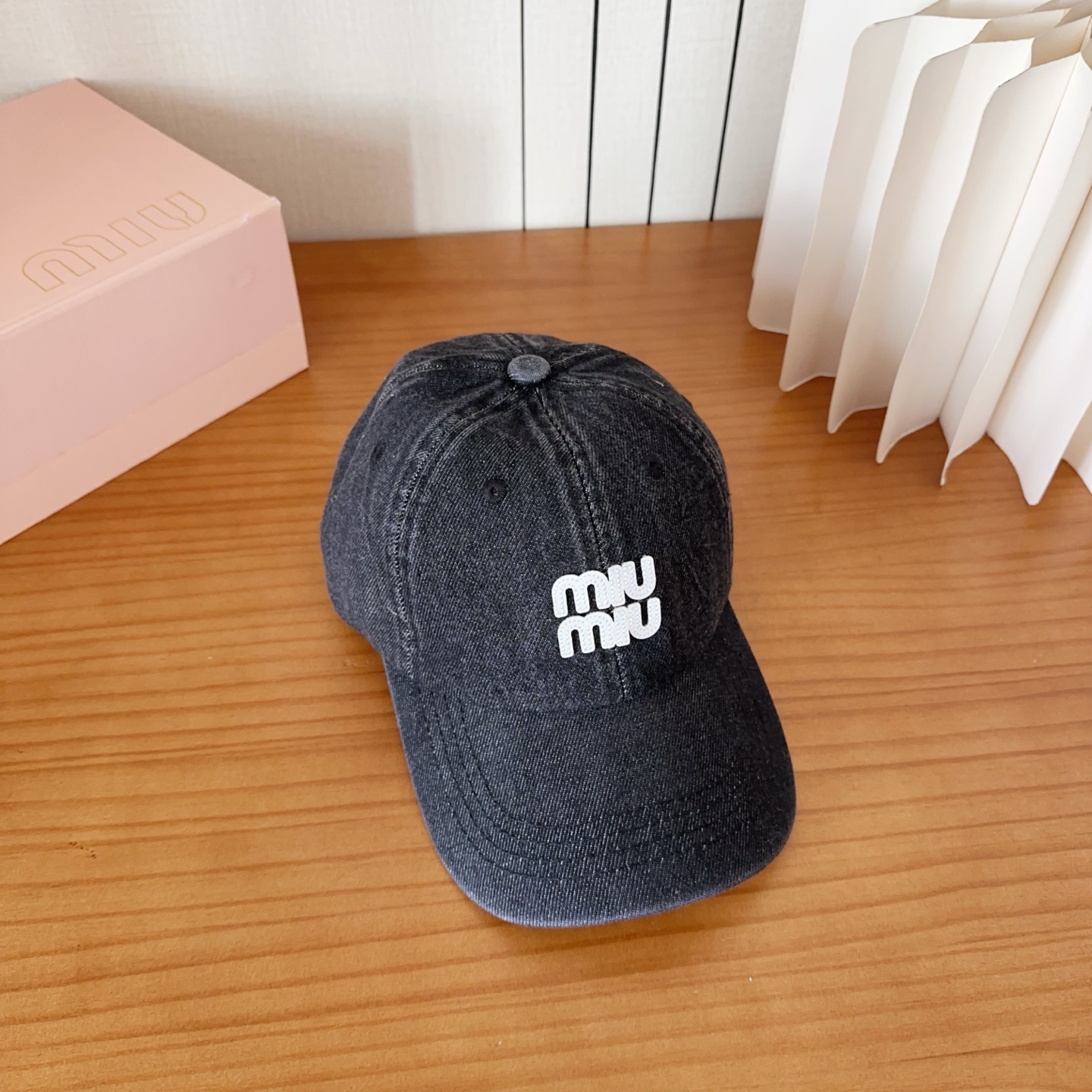 谬谬miumiu 原单 新款棒球帽，正品开模订制，原版做工细致质量超赞！