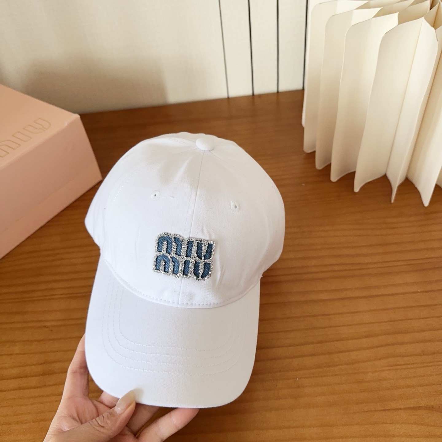 谬谬miumiu 原单 新款棒球帽，正品开模订制，原版做工细致质量超赞！