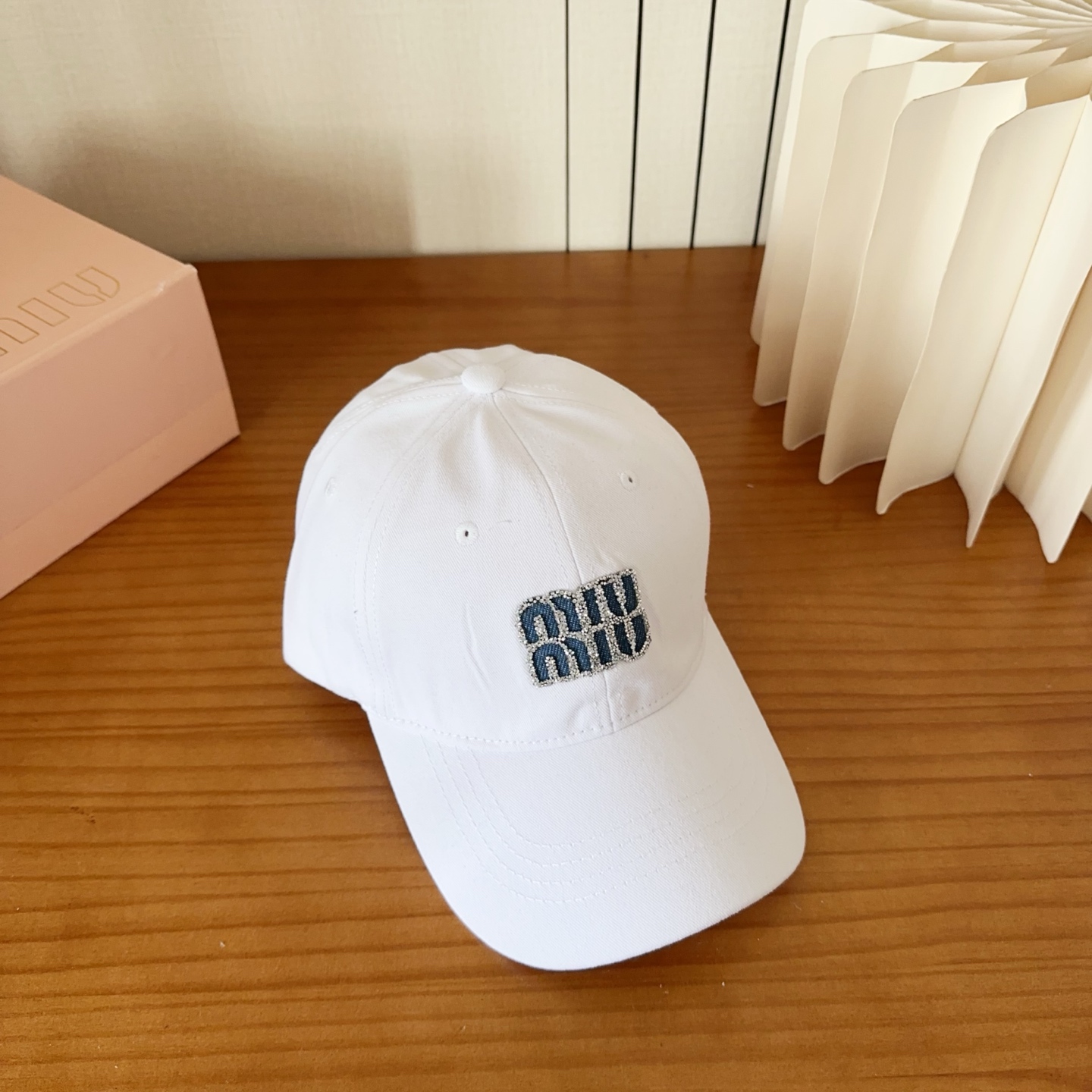 谬谬miumiu 原单 新款棒球帽，正品开模订制，原版做工细致质量超赞！