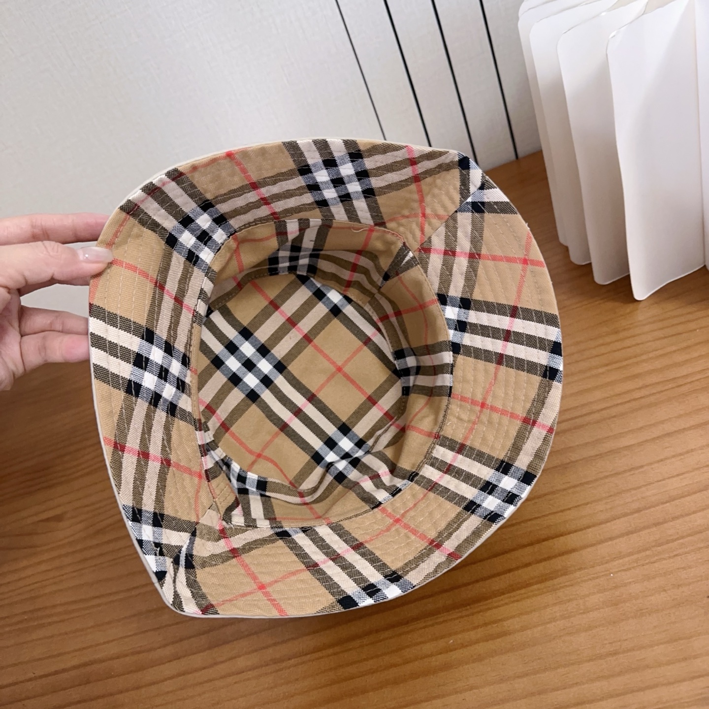 巴宝莉BURBERRY】🌸官网同步上线🎊 韩版新款英伦风定制款1:1原单品质 男女通用渔夫帽 高版品质质