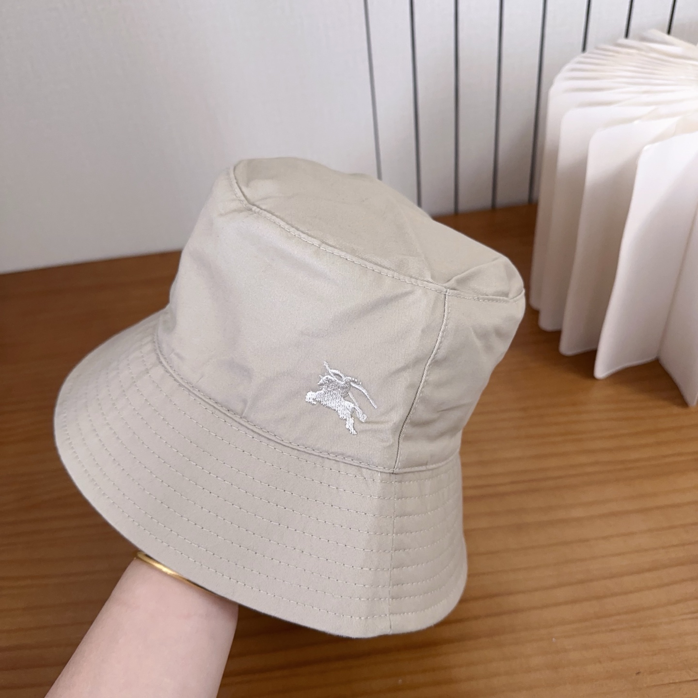 巴宝莉BURBERRY】🌸官网同步上线🎊 韩版新款英伦风定制款1:1原单品质 男女通用渔夫帽 高版品质质