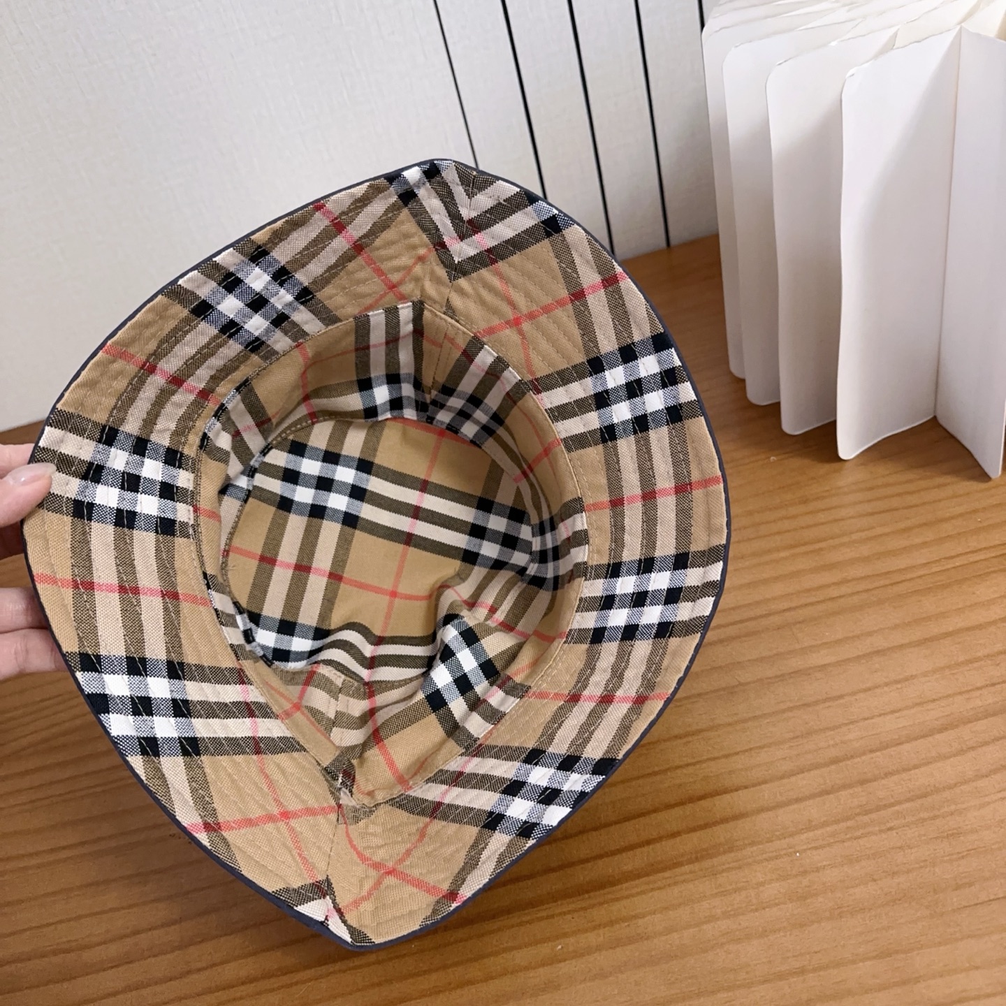 巴宝莉BURBERRY】🌸官网同步上线🎊 韩版新款英伦风定制款1:1原单品质 男女通用渔夫帽 高版品质质