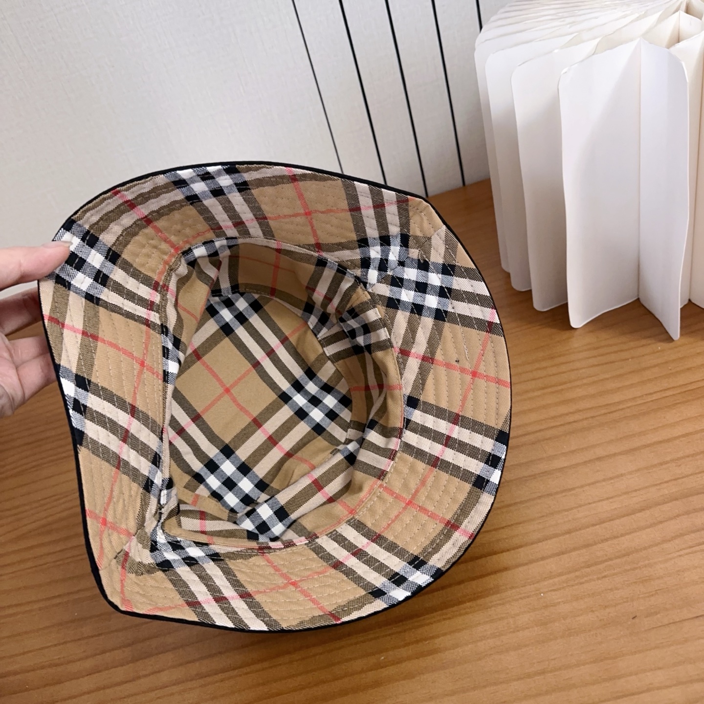 巴宝莉BURBERRY】🌸官网同步上线🎊 韩版新款英伦风定制款1:1原单品质 男女通用渔夫帽 高版品质质