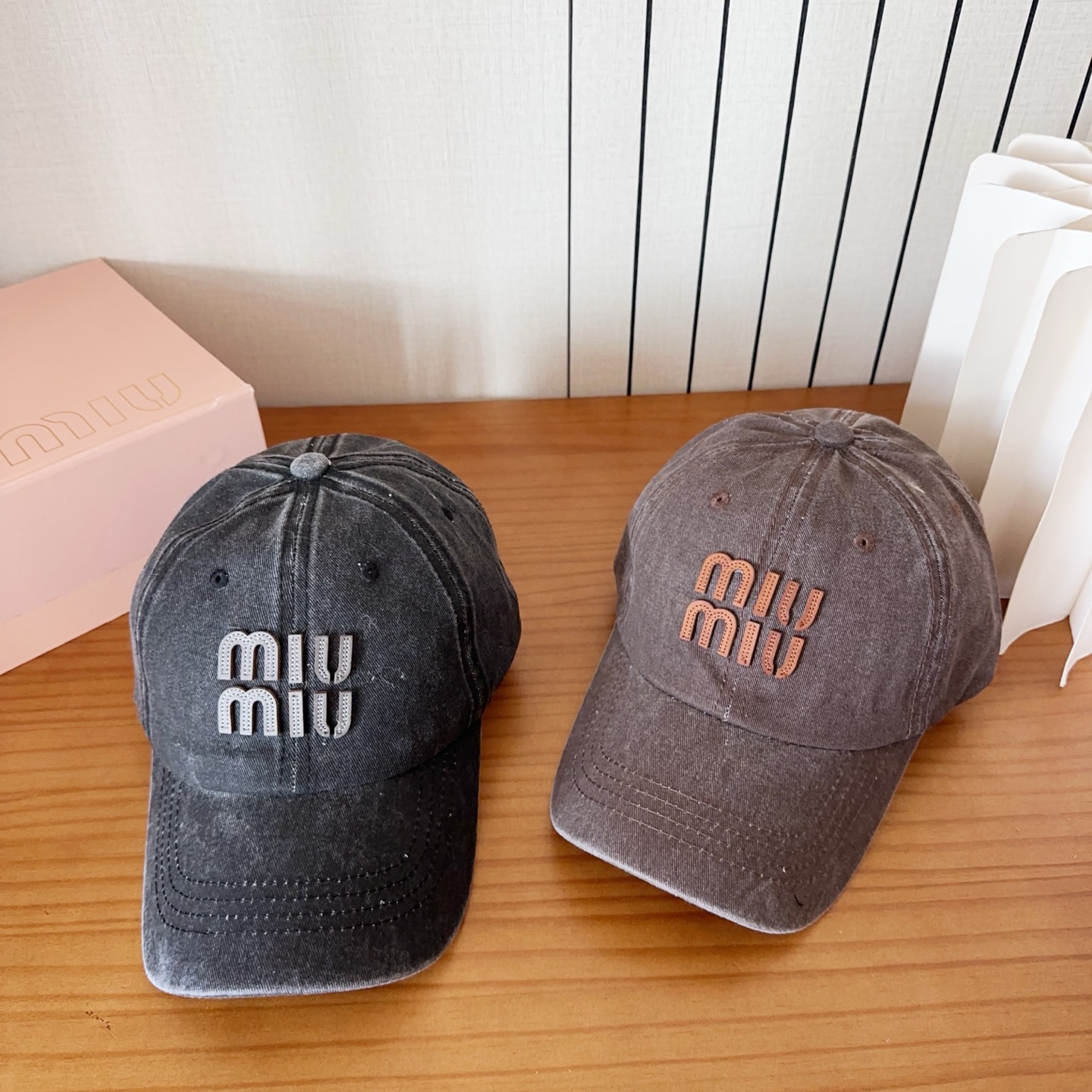 miumiu 缪缪 新款棒球帽，大牌同步，超好搭配，出货！