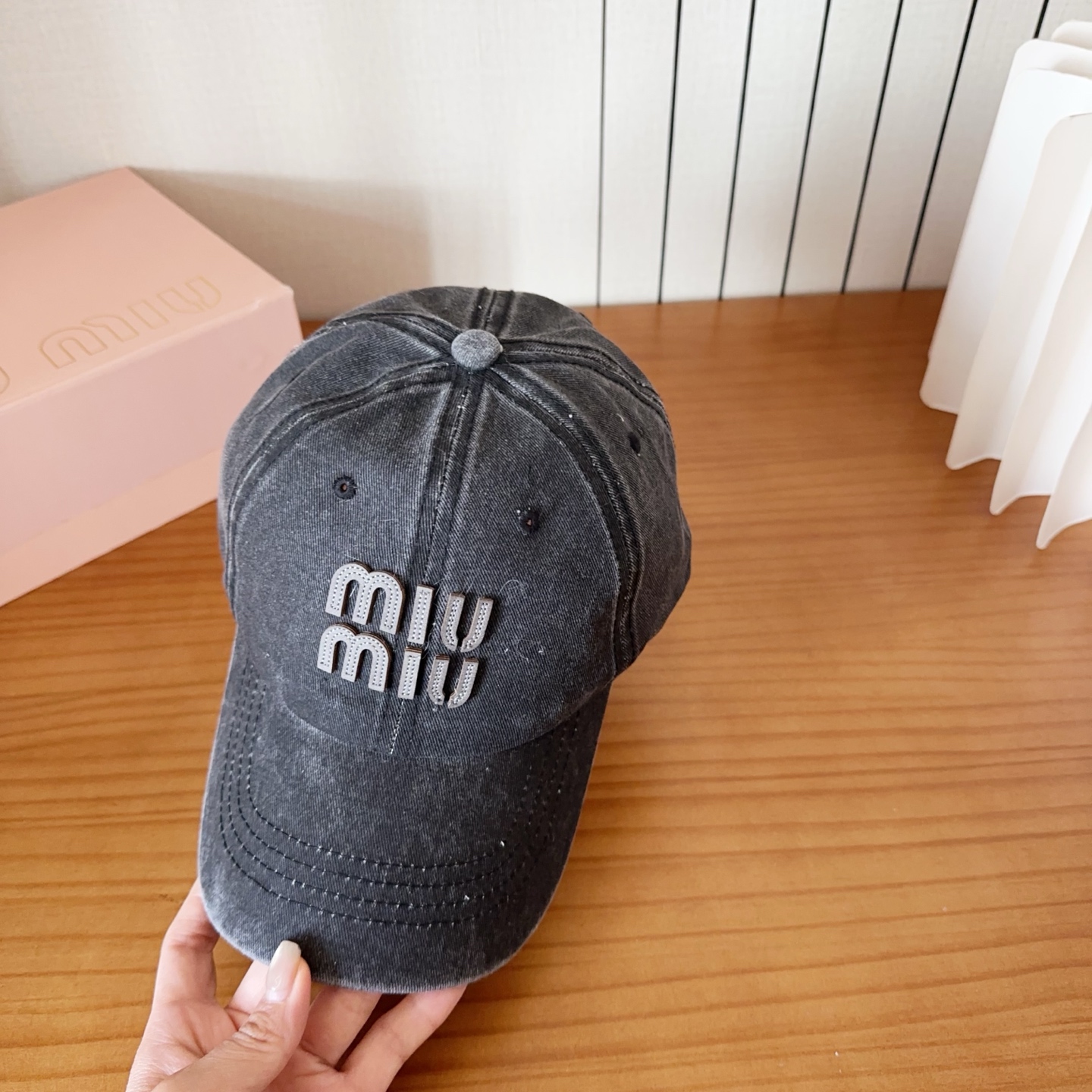 miumiu 缪缪 新款棒球帽，大牌同步，超好搭配，出货！