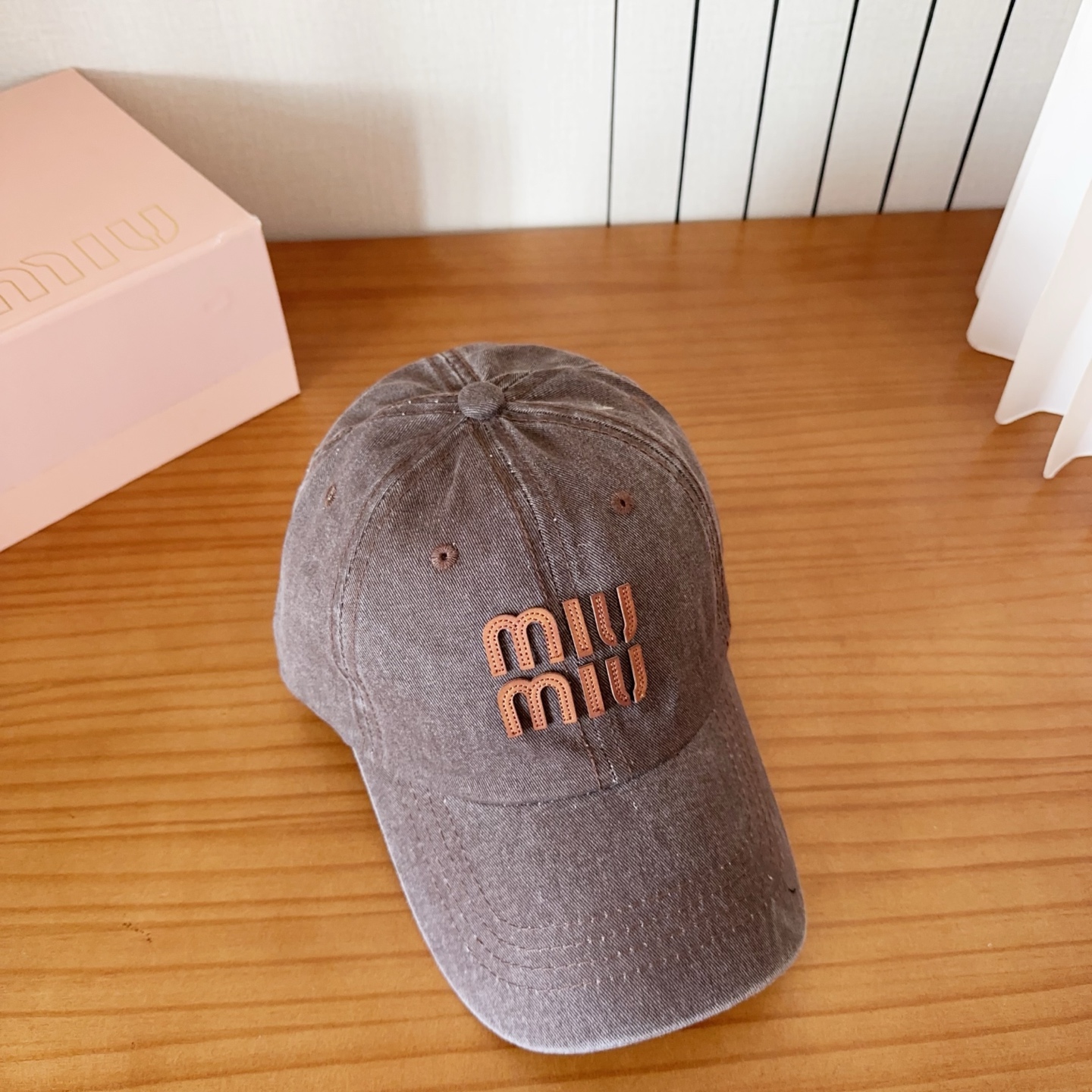 miumiu 缪缪 新款棒球帽，大牌同步，超好搭配，出货！