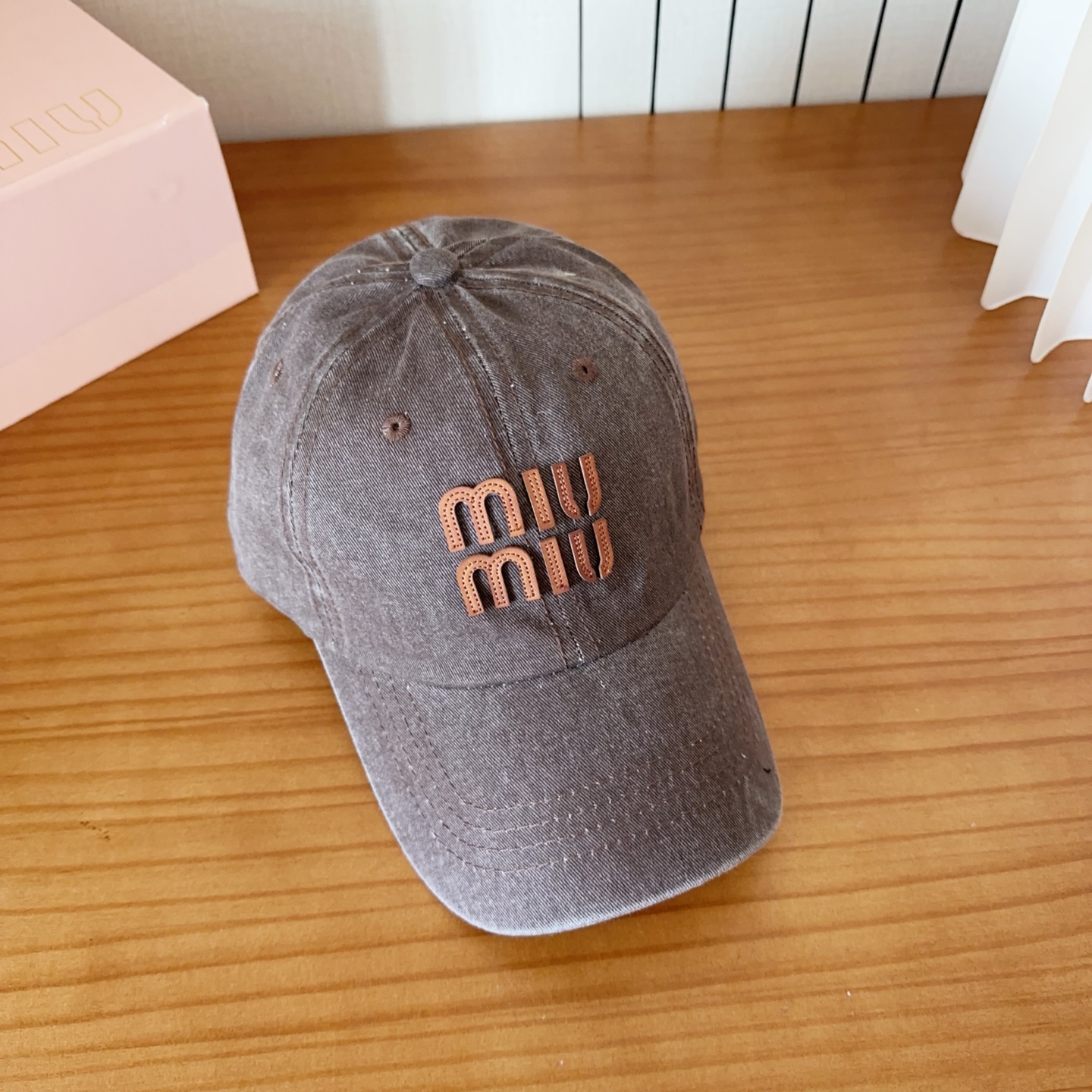 miumiu 缪缪 新款棒球帽，大牌同步，超好搭配，出货！