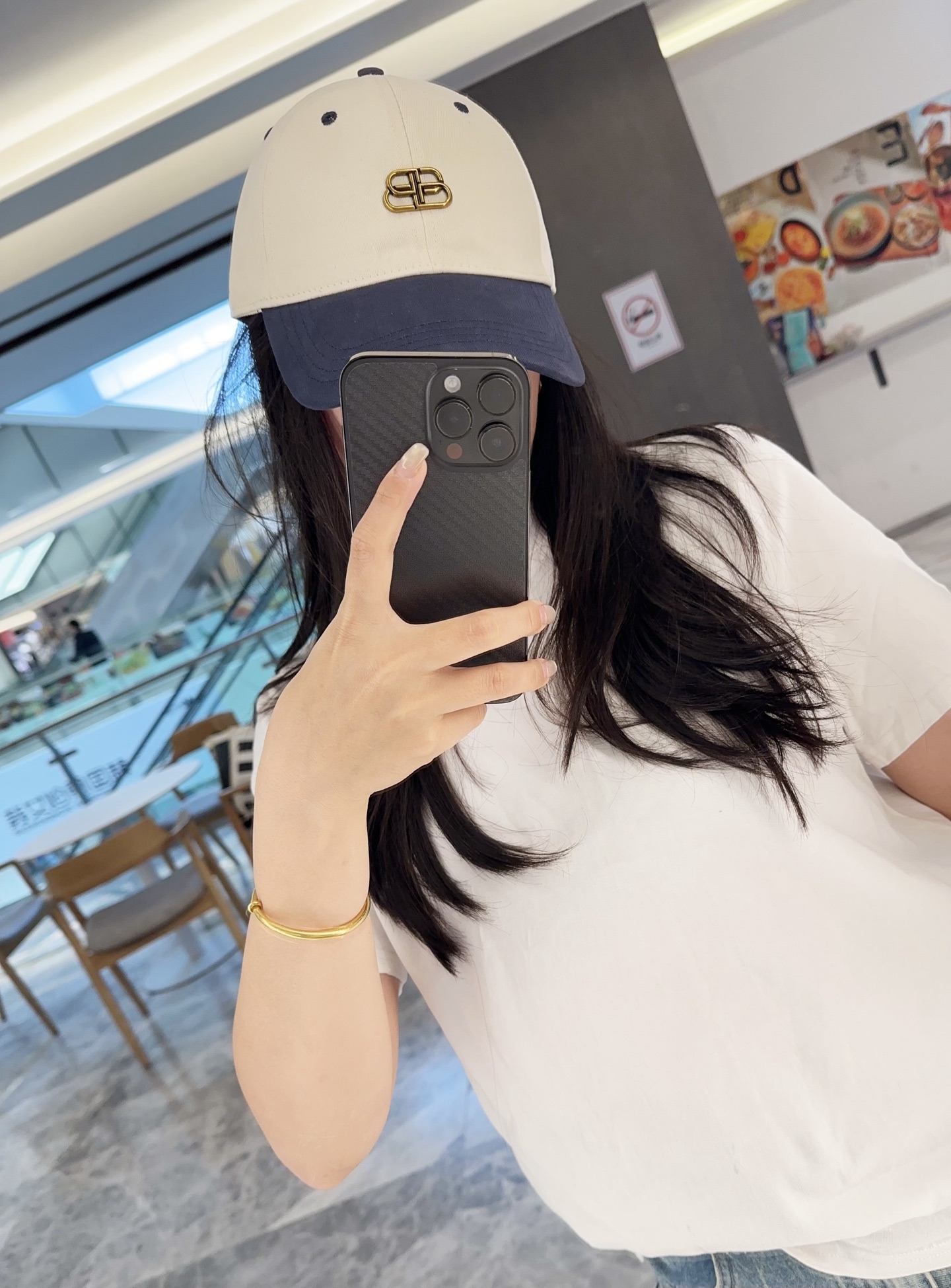 Balencia*a 巴黎世家刺绣字母新款棒球帽现货秒发🧢简约时尚超级无敌好看的帽子！情侣款！