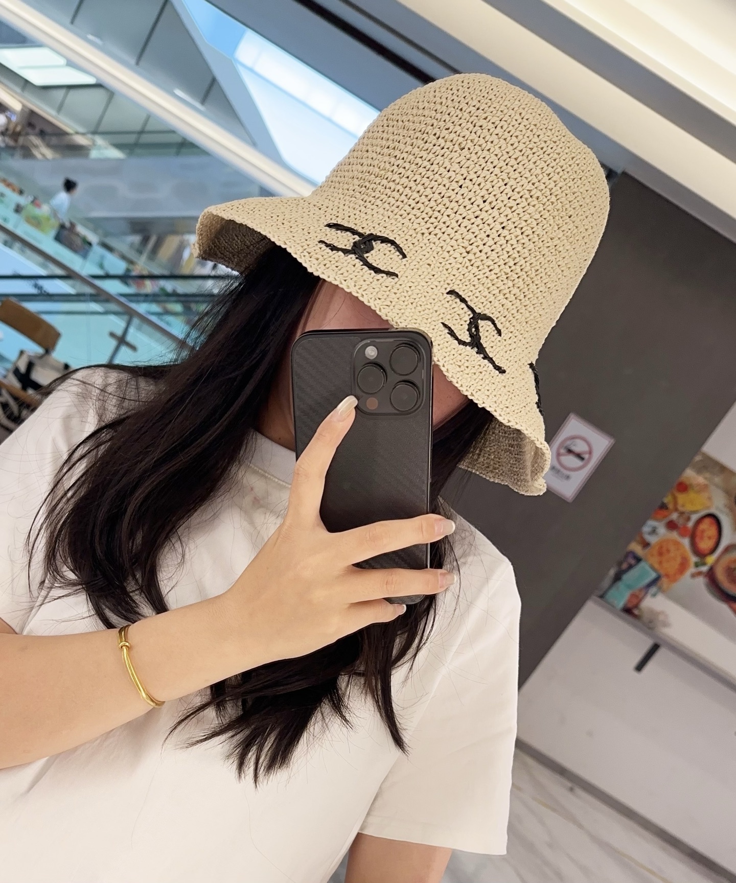 CHANEL香奈儿2026新款草帽 夏天海边首选～新款材质编织而成～质感满分💯