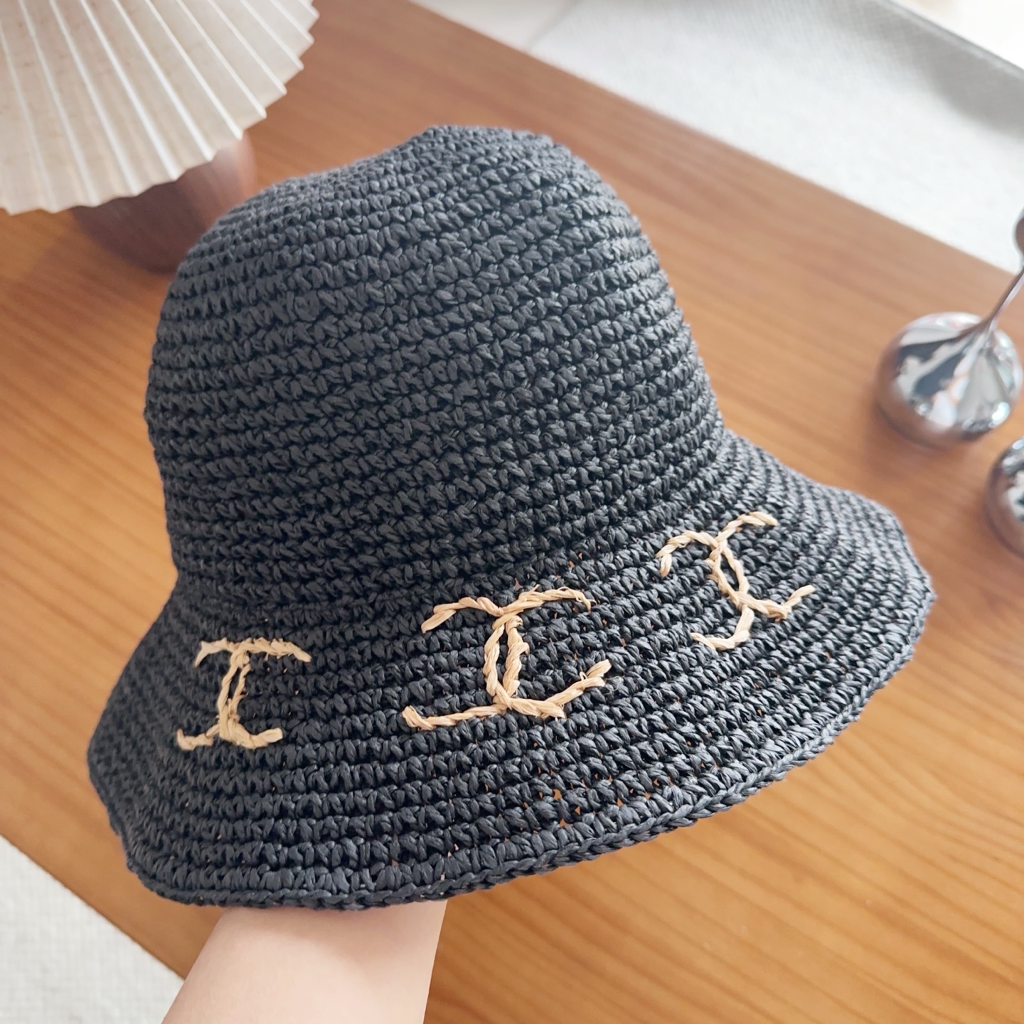 CHANEL香奈儿2026新款草帽 夏天海边首选～新款材质编织而成～质感满分💯