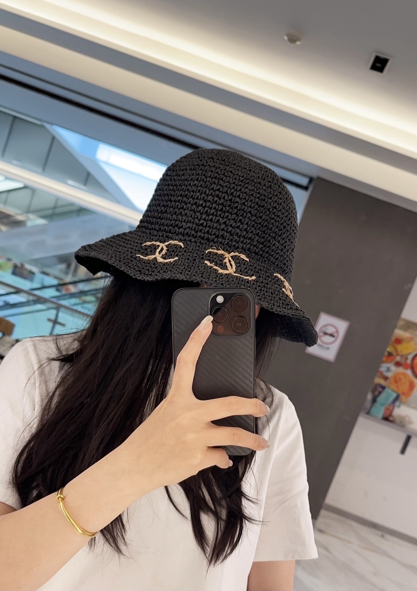 CHANEL香奈儿2026新款草帽 夏天海边首选～新款材质编织而成～质感满分💯