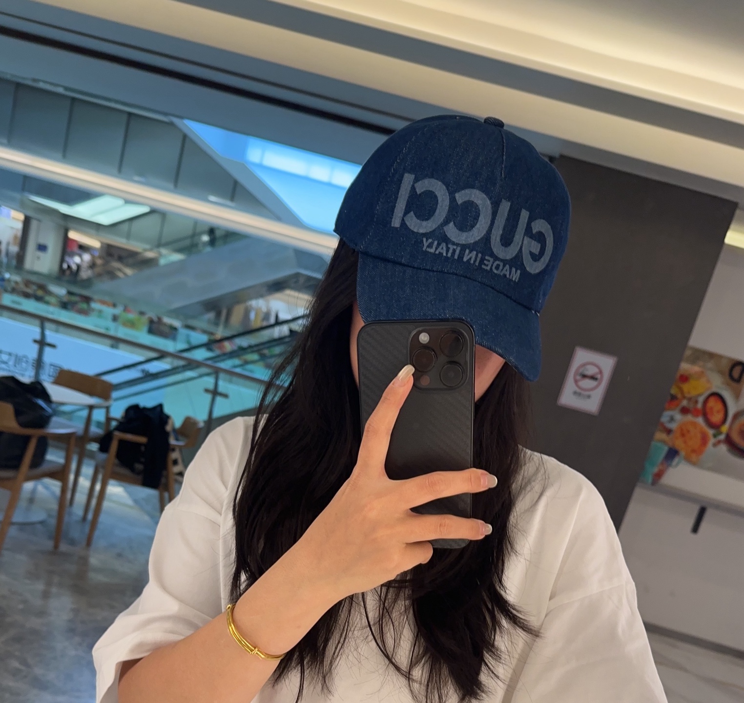 👒古奇GUCCI 👒专柜新款棒球帽，简单大方 男女通用遮阳帽
