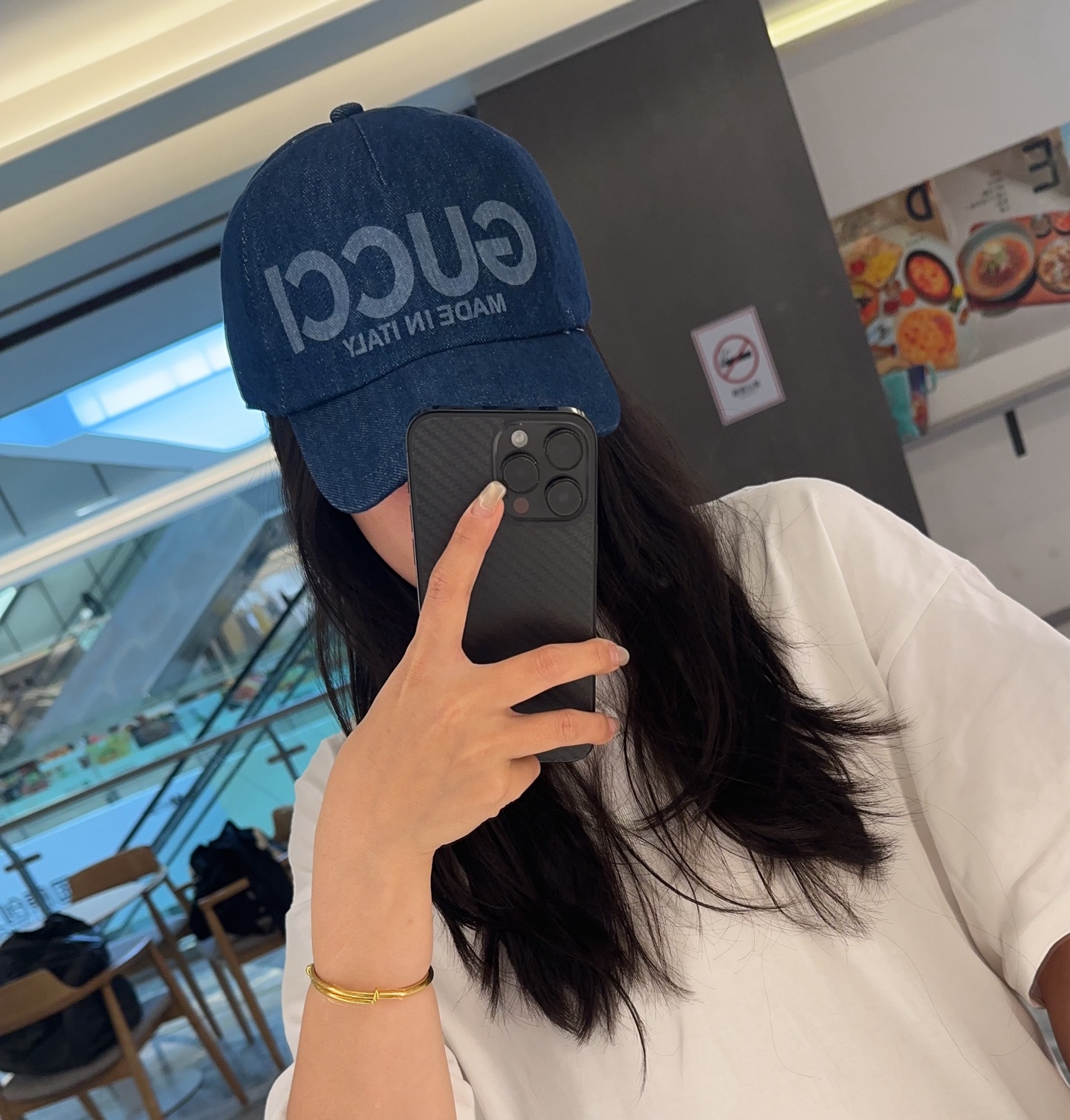 👒古奇GUCCI 👒专柜新款棒球帽，简单大方 男女通用遮阳帽