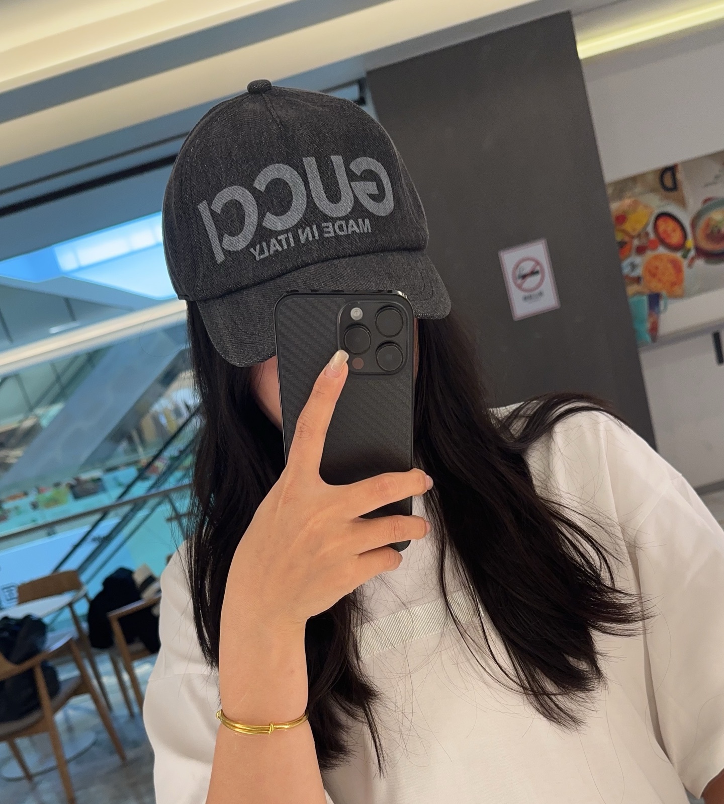👒古奇GUCCI 👒专柜新款棒球帽，简单大方 男女通用遮阳帽