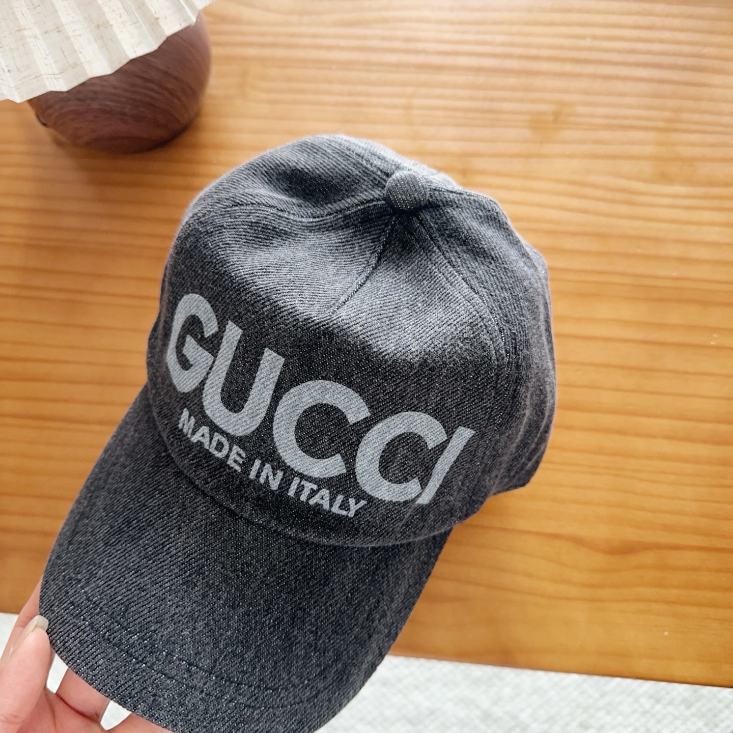 👒古奇GUCCI 👒专柜新款棒球帽，简单大方 男女通用遮阳帽