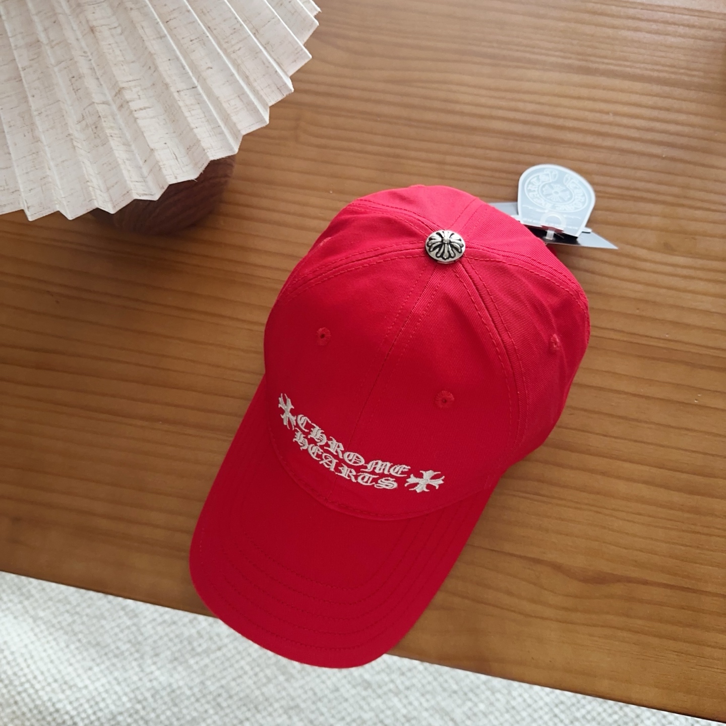 Chrome Hearts 克罗心💓早春韩版时尚复古拼色牛仔棒球帽🧢鸭舌帽