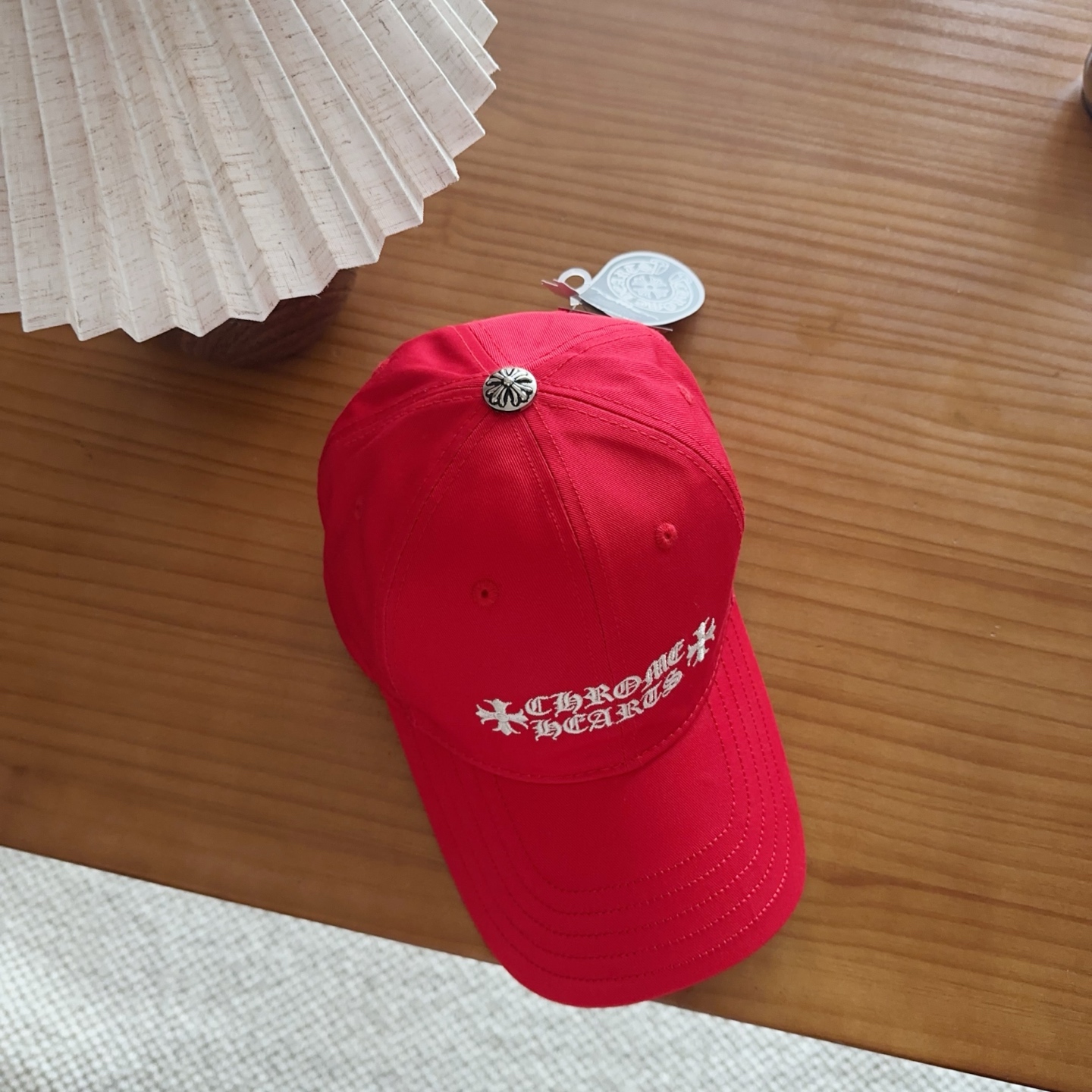 Chrome Hearts 克罗心💓早春韩版时尚复古拼色牛仔棒球帽🧢鸭舌帽