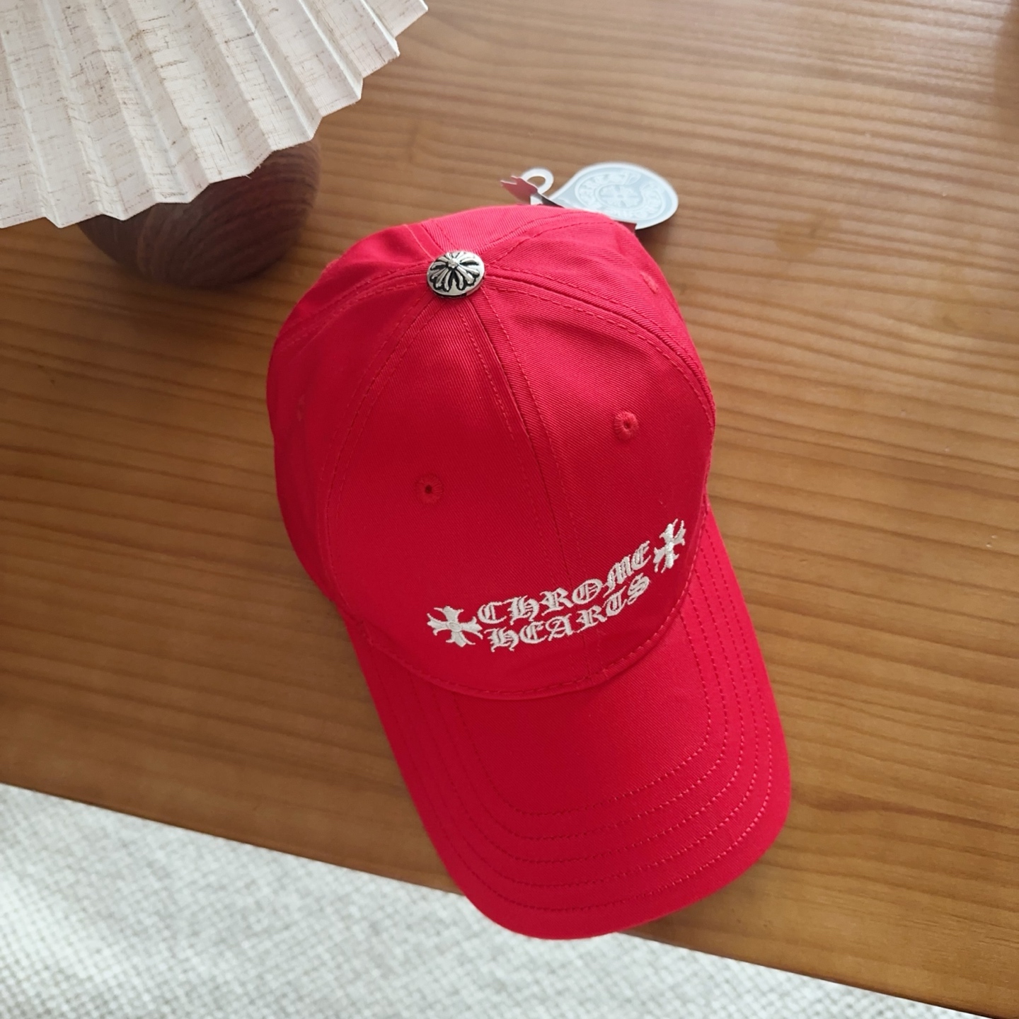 Chrome Hearts 克罗心💓早春韩版时尚复古拼色牛仔棒球帽🧢鸭舌帽