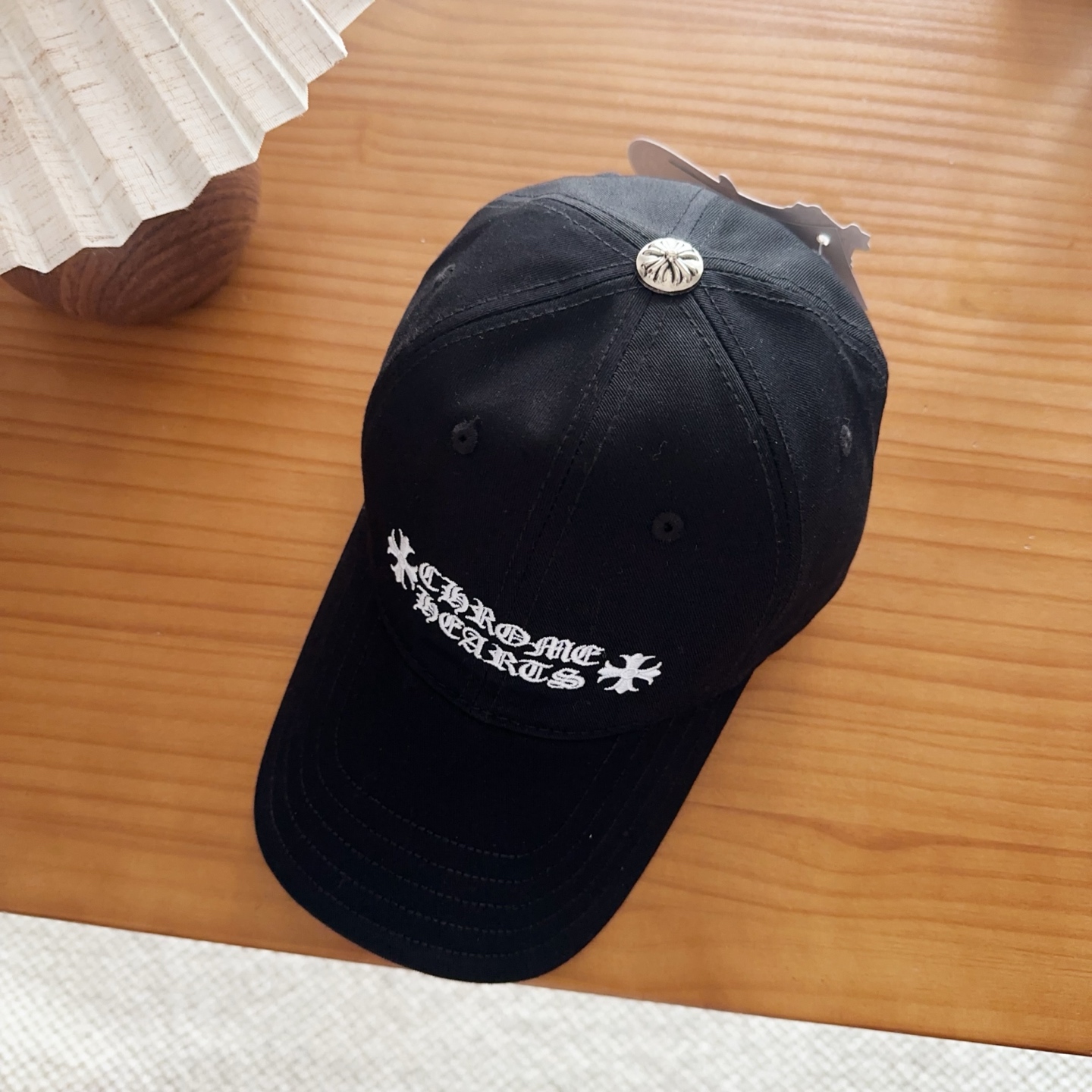 Chrome Hearts 克罗心💓早春韩版时尚复古拼色牛仔棒球帽🧢鸭舌帽