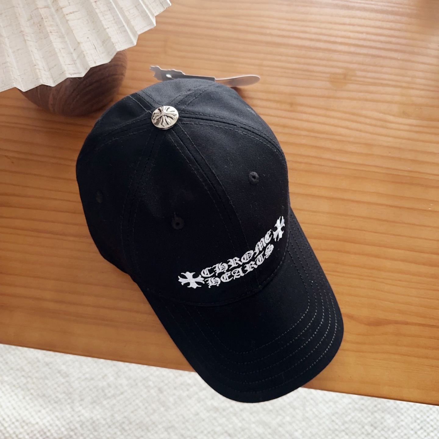 Chrome Hearts 克罗心💓早春韩版时尚复古拼色牛仔棒球帽🧢鸭舌帽