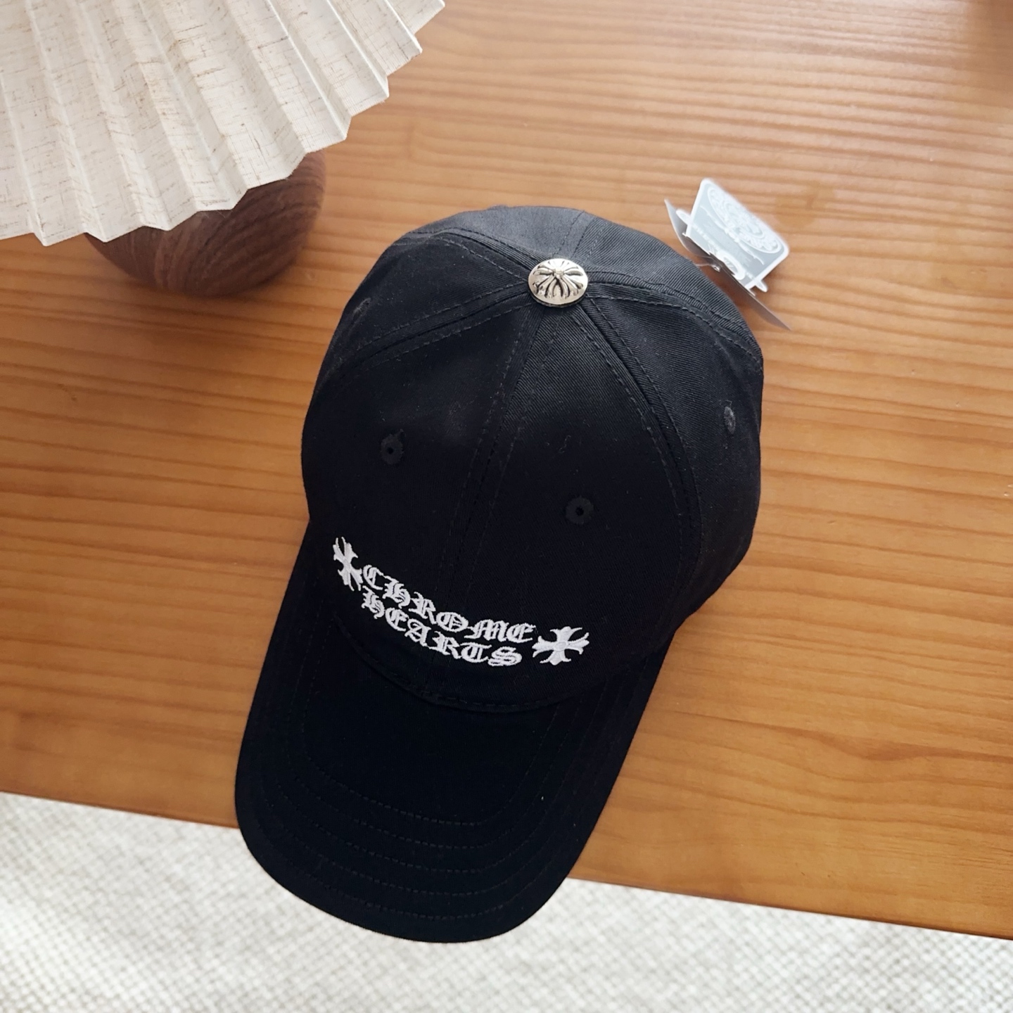 Chrome Hearts 克罗心💓早春韩版时尚复古拼色牛仔棒球帽🧢鸭舌帽