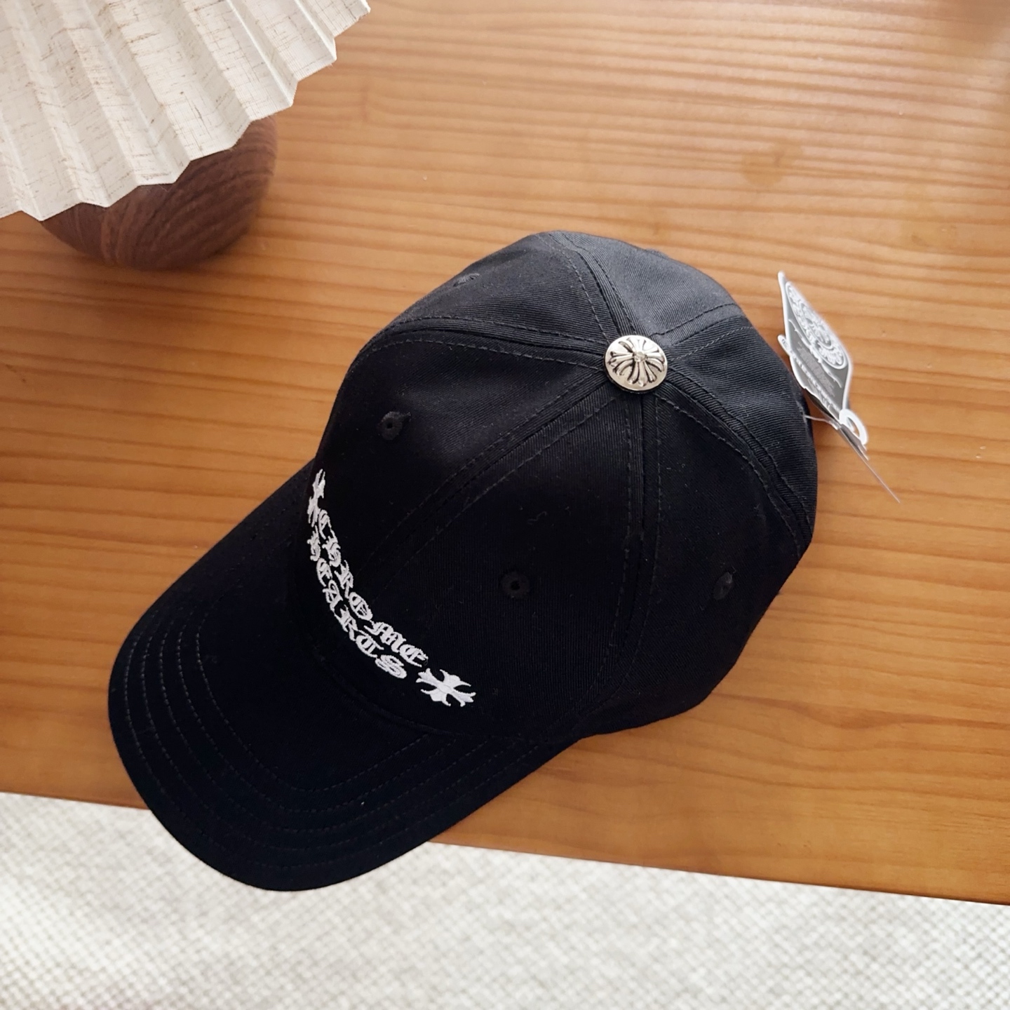 Chrome Hearts 克罗心💓早春韩版时尚复古拼色牛仔棒球帽🧢鸭舌帽