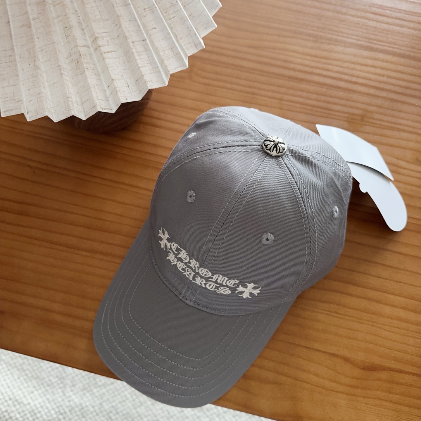 Chrome Hearts 克罗心💓早春韩版时尚复古拼色牛仔棒球帽🧢鸭舌帽