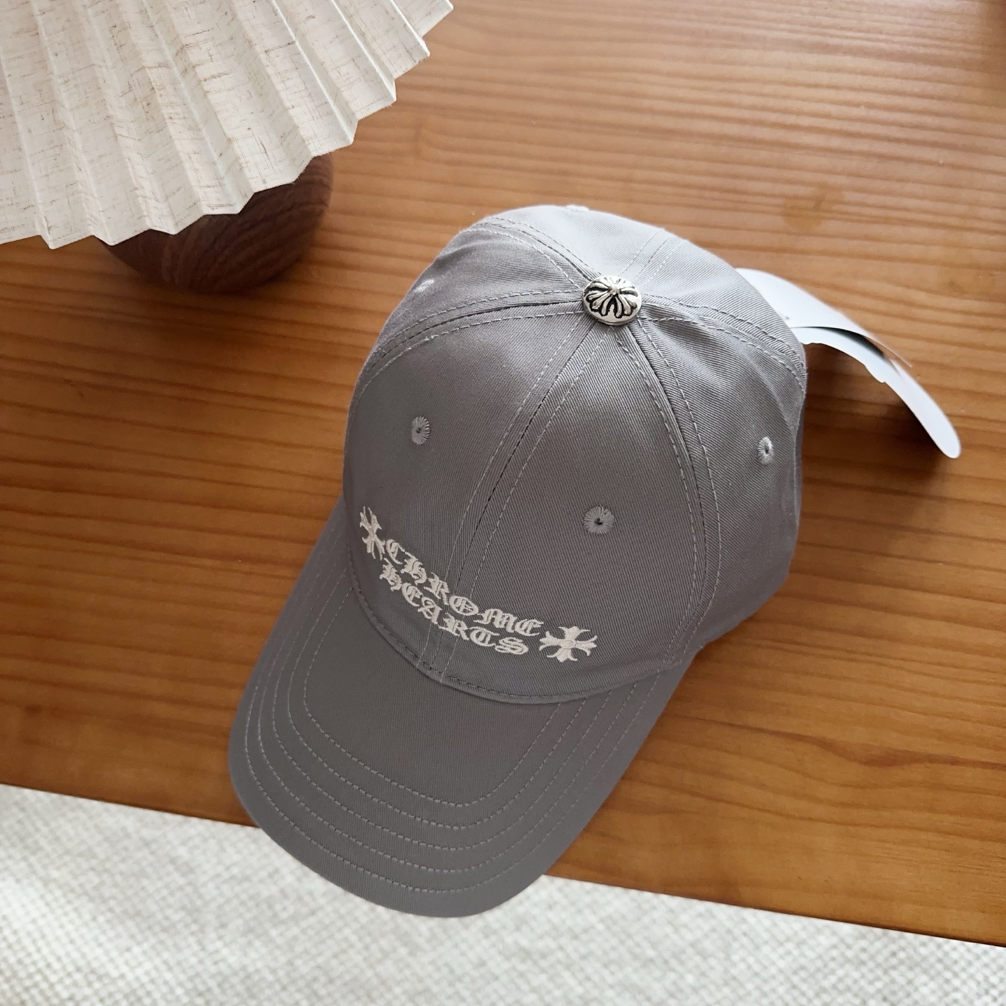 Chrome Hearts 克罗心💓早春韩版时尚复古拼色牛仔棒球帽🧢鸭舌帽