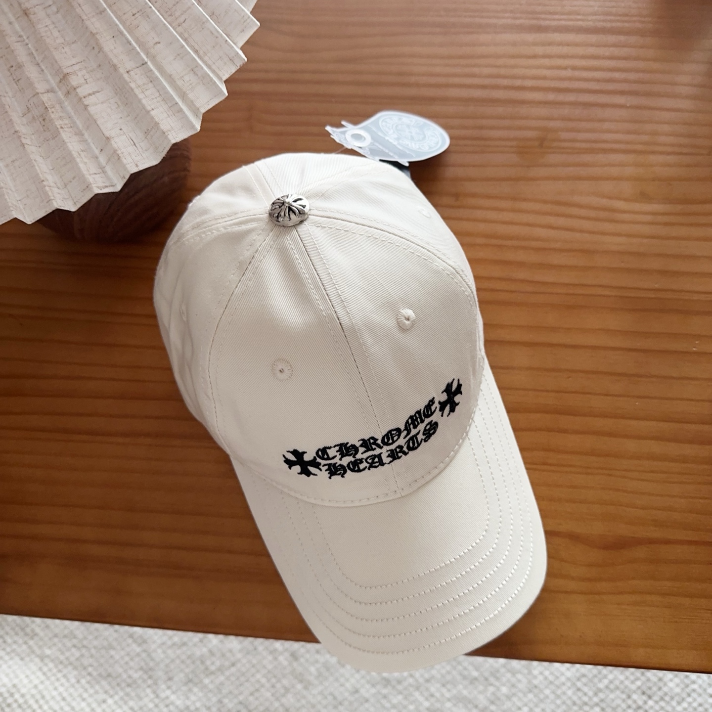 Chrome Hearts 克罗心💓早春韩版时尚复古拼色牛仔棒球帽🧢鸭舌帽