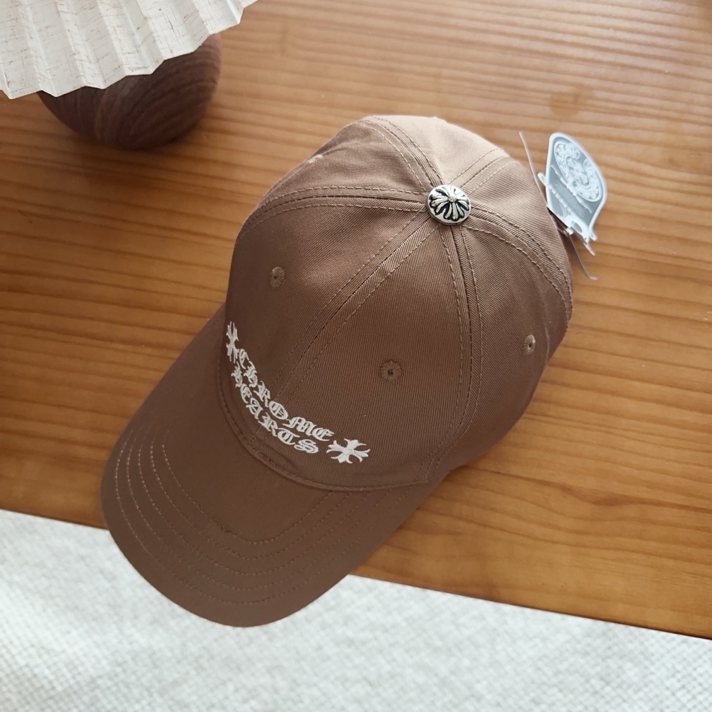 Chrome Hearts 克罗心💓早春韩版时尚复古拼色牛仔棒球帽🧢鸭舌帽
