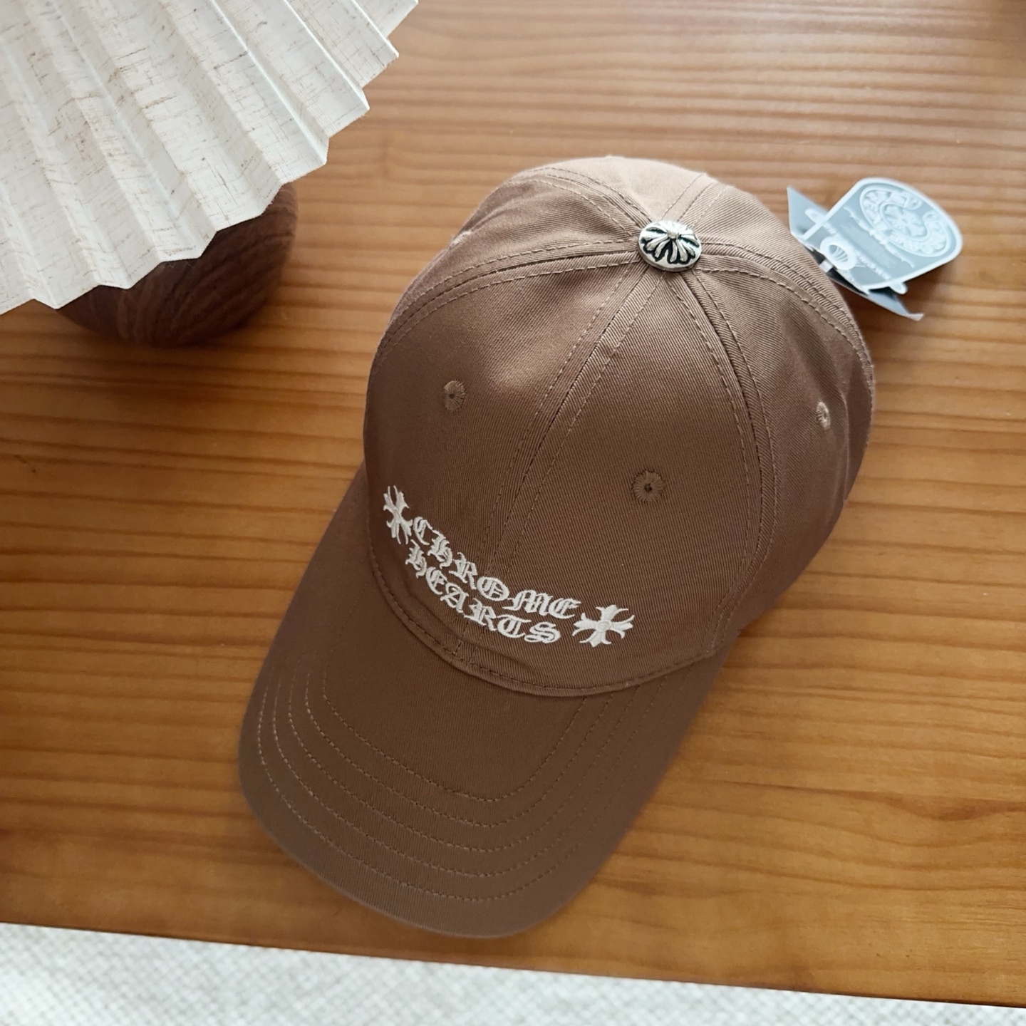 Chrome Hearts 克罗心💓早春韩版时尚复古拼色牛仔棒球帽🧢鸭舌帽