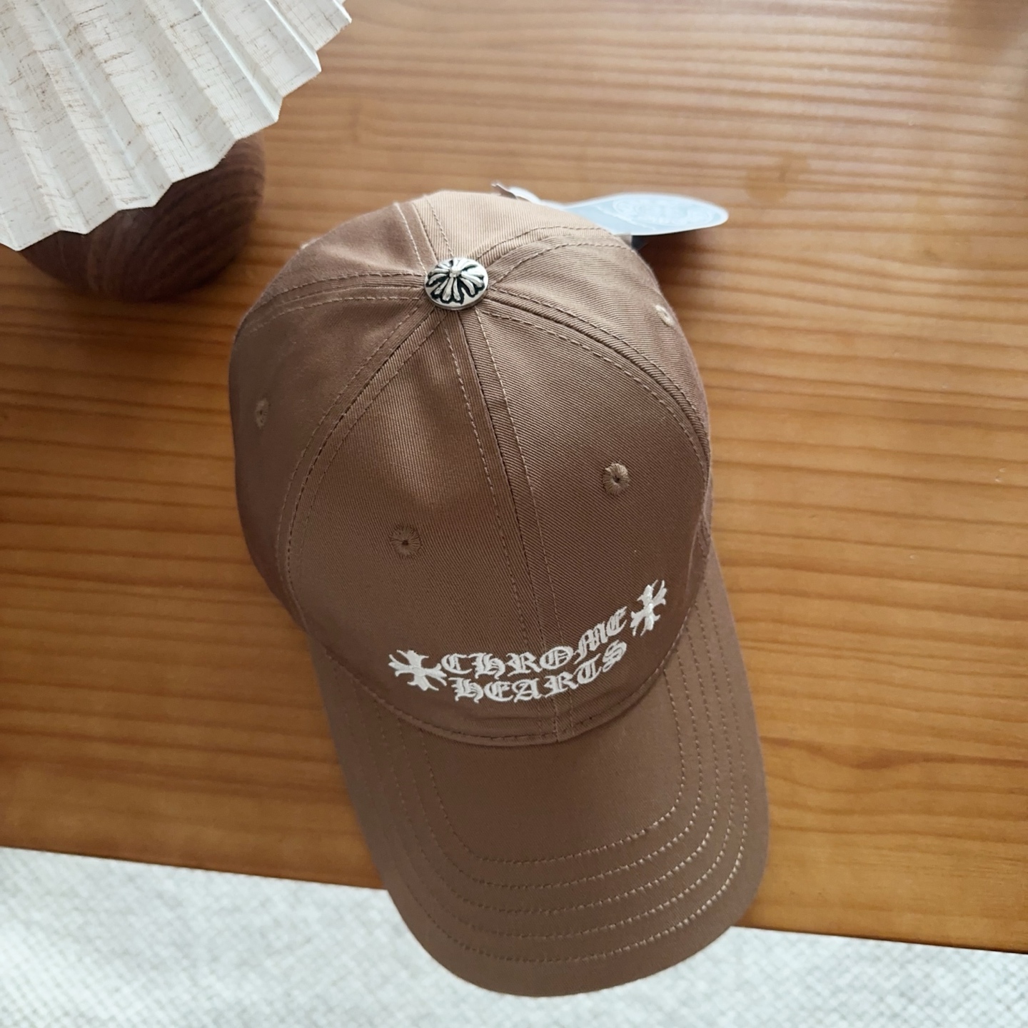 Chrome Hearts 克罗心💓早春韩版时尚复古拼色牛仔棒球帽🧢鸭舌帽