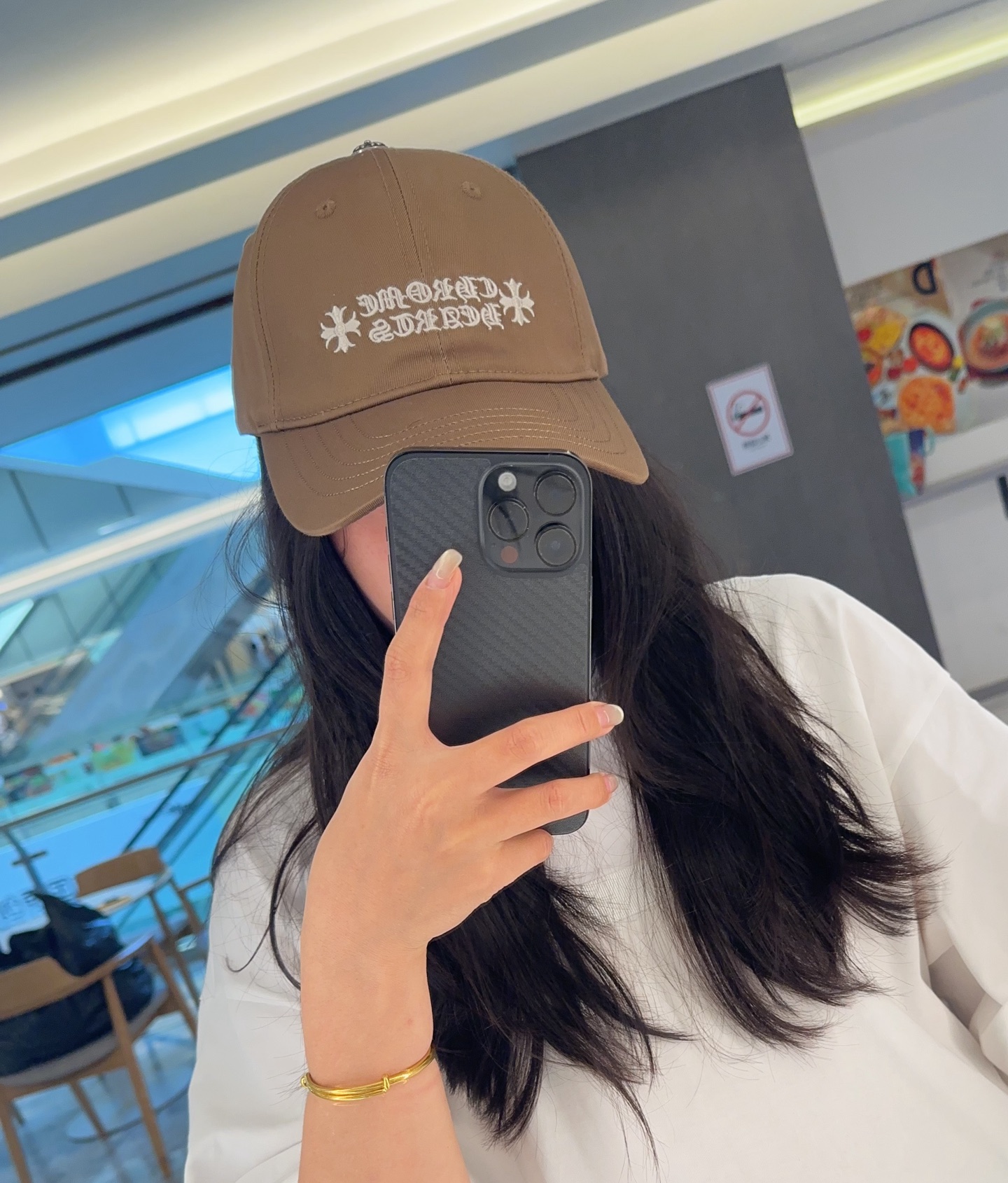 Chrome Hearts 克罗心💓早春韩版时尚复古拼色牛仔棒球帽🧢鸭舌帽