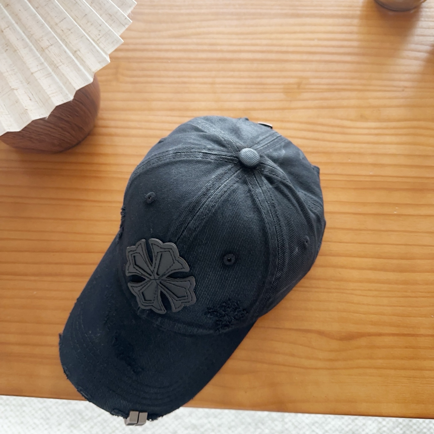Chrome Hearts 克罗心💓早春韩版时尚复古拼色牛仔棒球帽🧢鸭舌帽