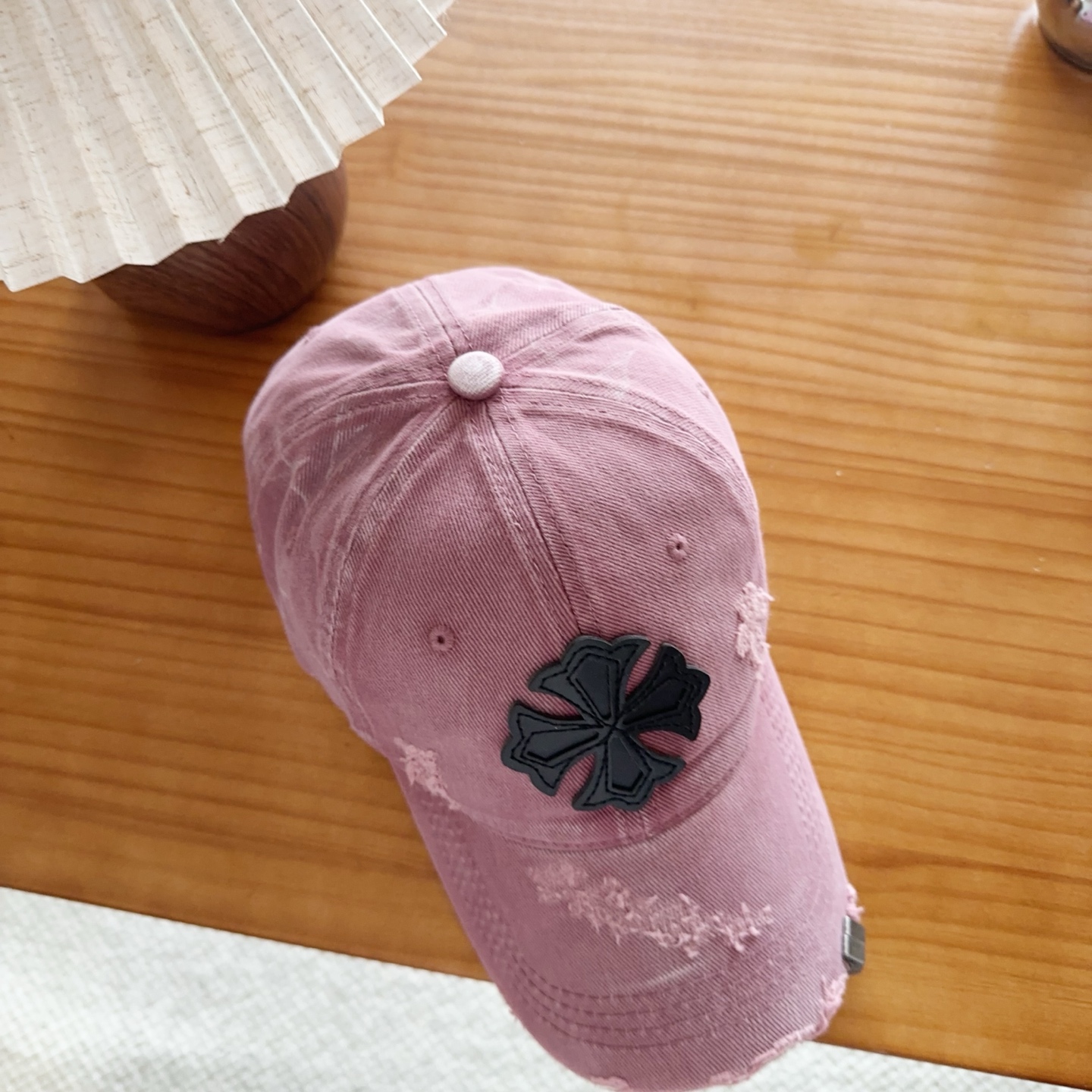 Chrome Hearts 克罗心💓早春韩版时尚复古拼色牛仔棒球帽🧢鸭舌帽