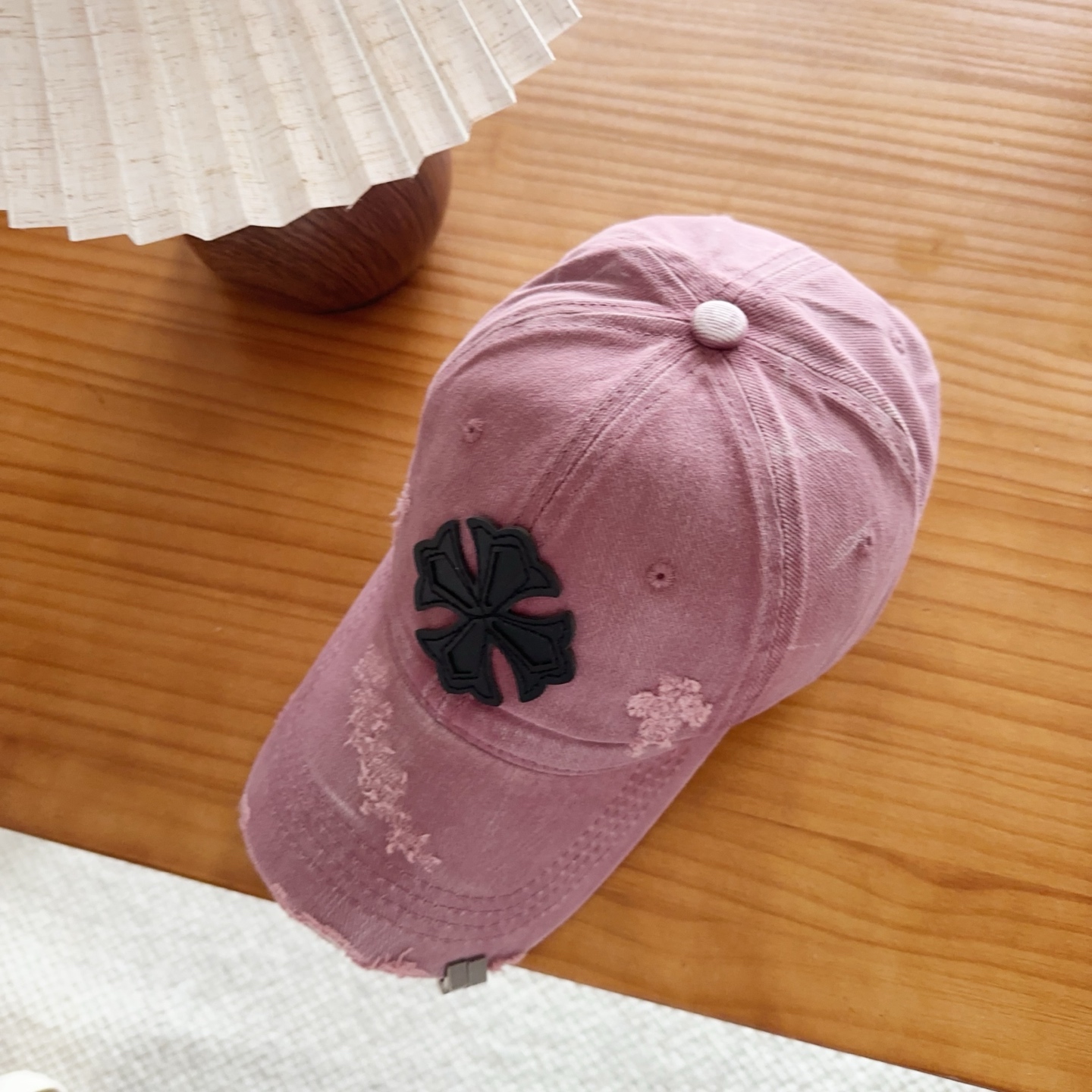 Chrome Hearts 克罗心💓早春韩版时尚复古拼色牛仔棒球帽🧢鸭舌帽