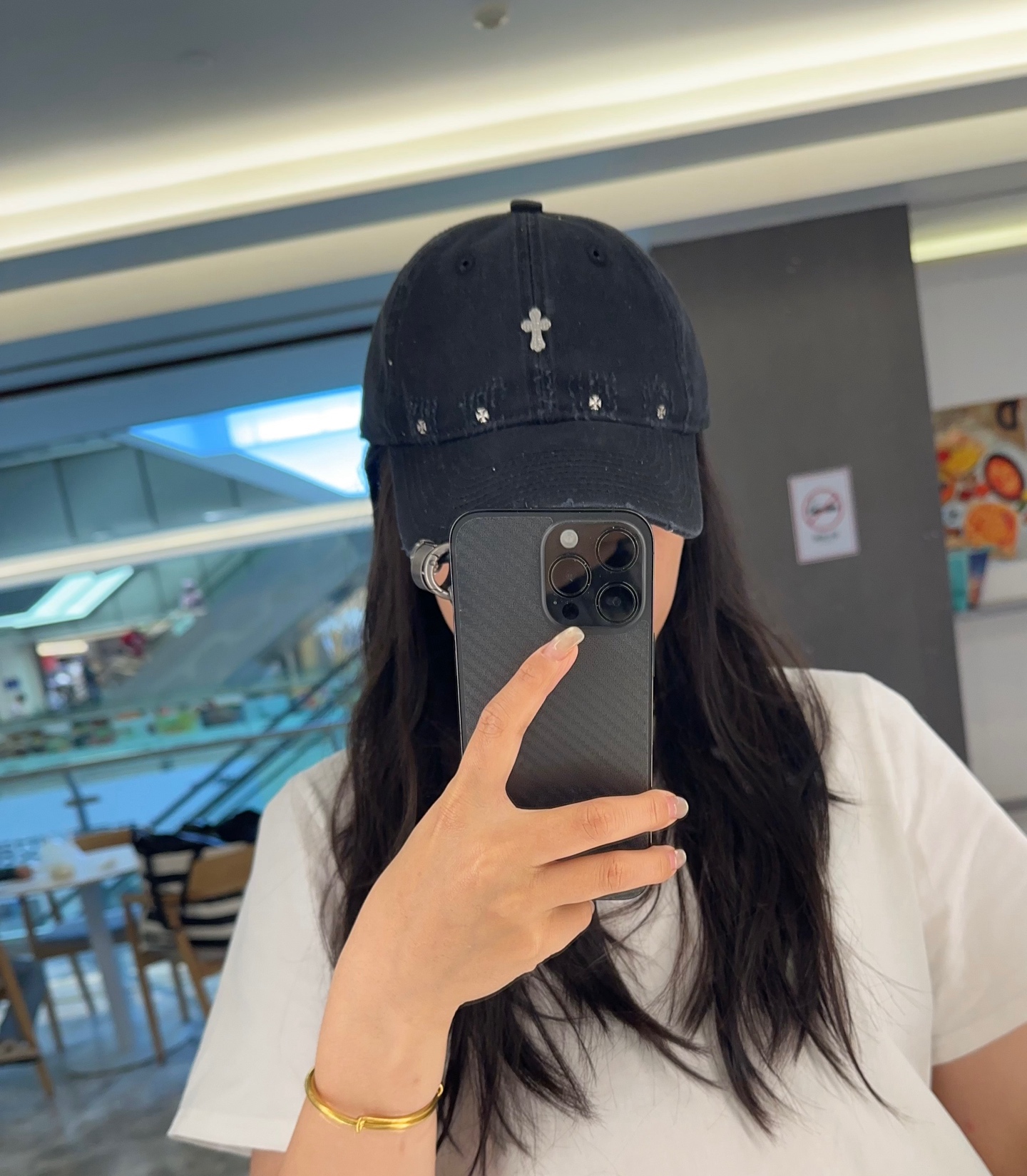 Chrome Hearts 克罗心💓早春韩版时尚复古拼色牛仔棒球帽🧢鸭舌帽